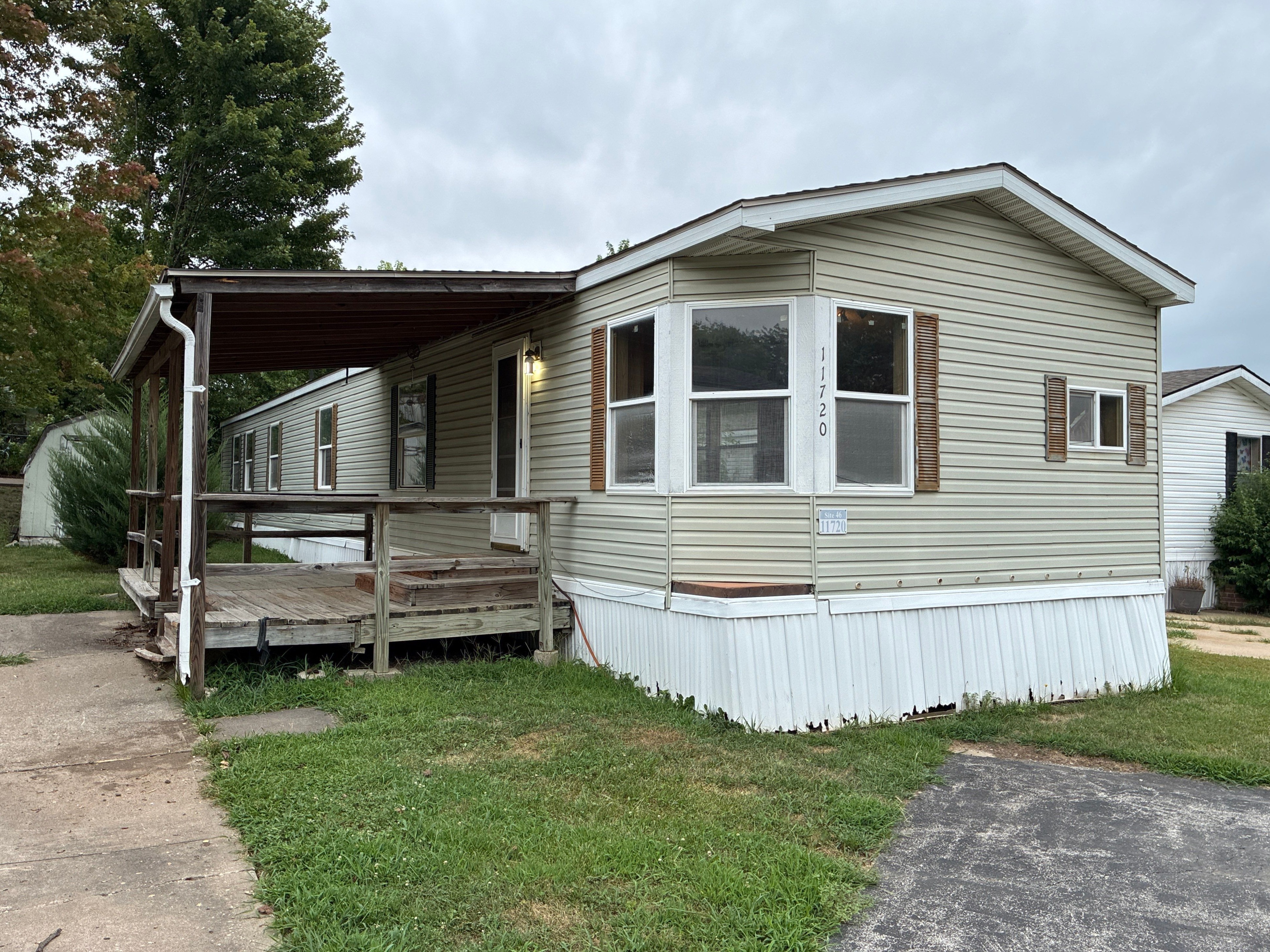 A photo of the home
