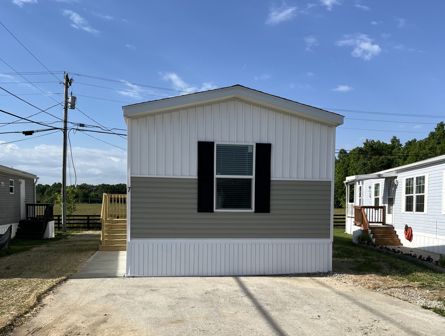 A photo of the home