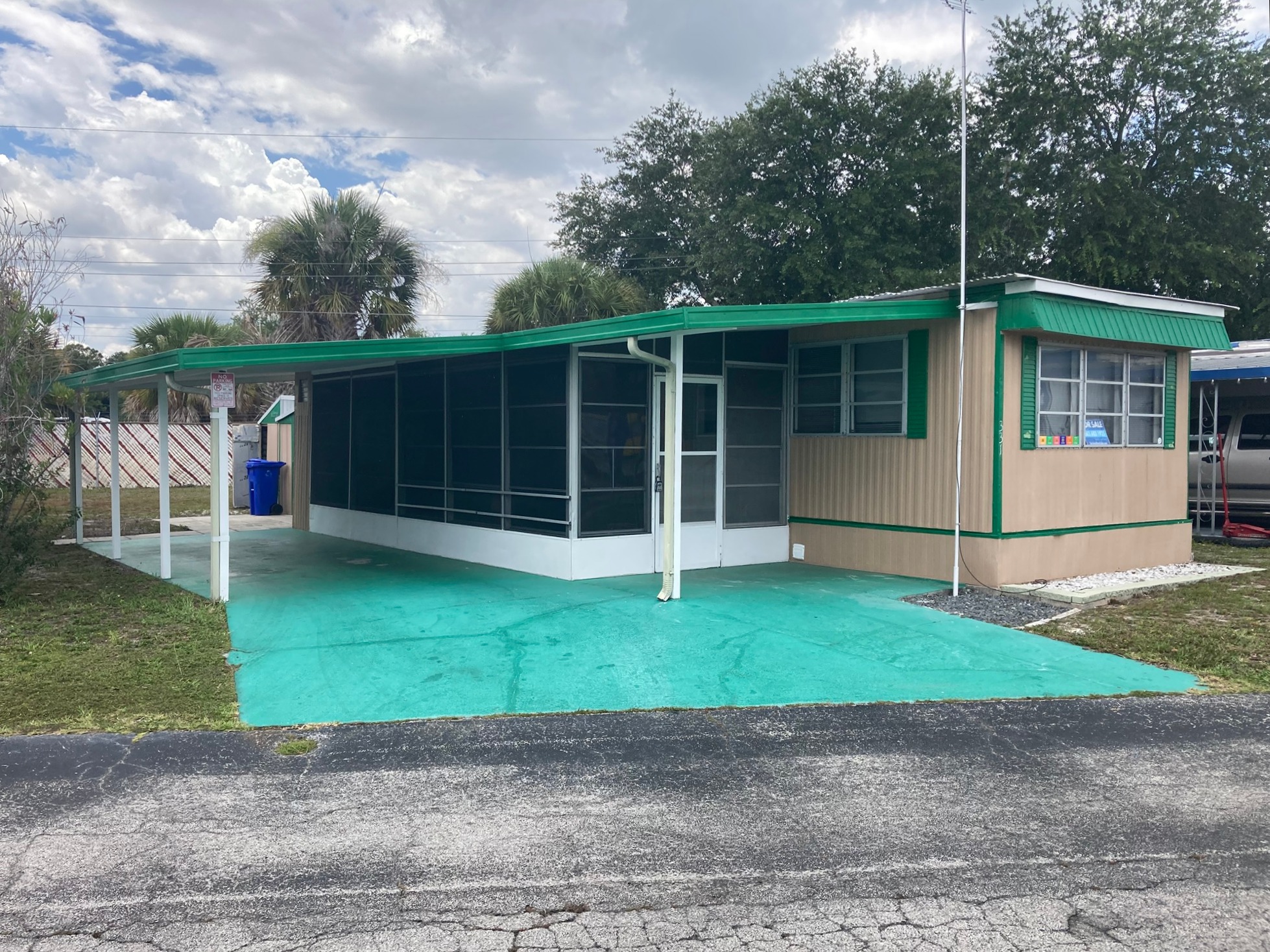 A photo of the home