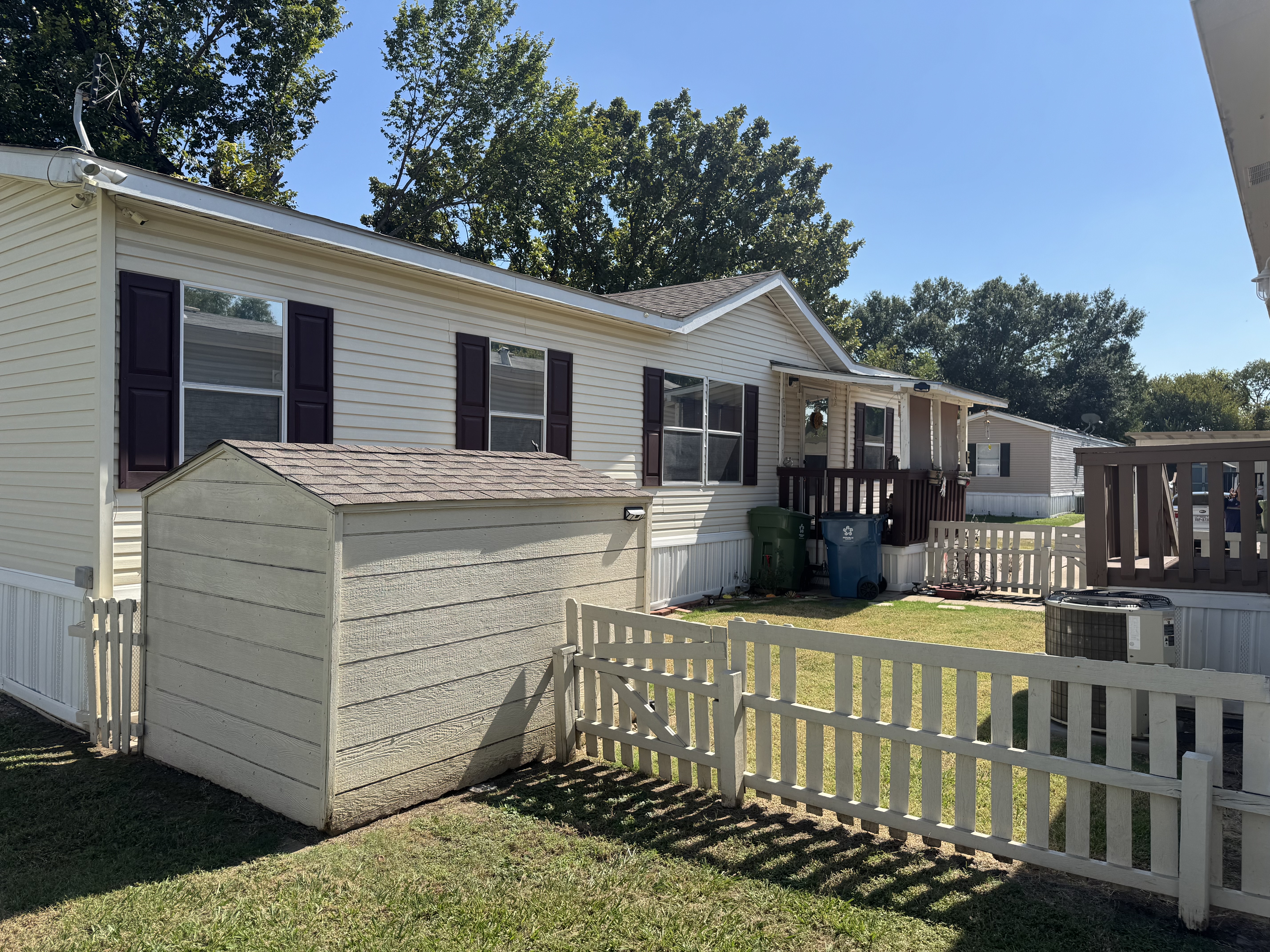 A photo of the home
