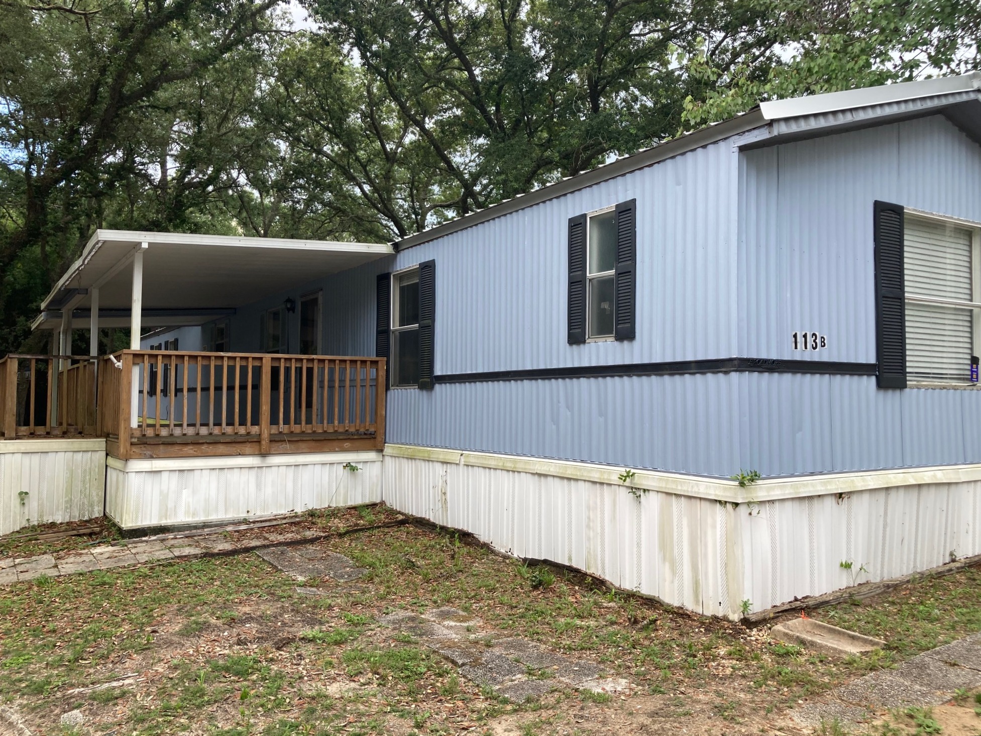 A photo of the home