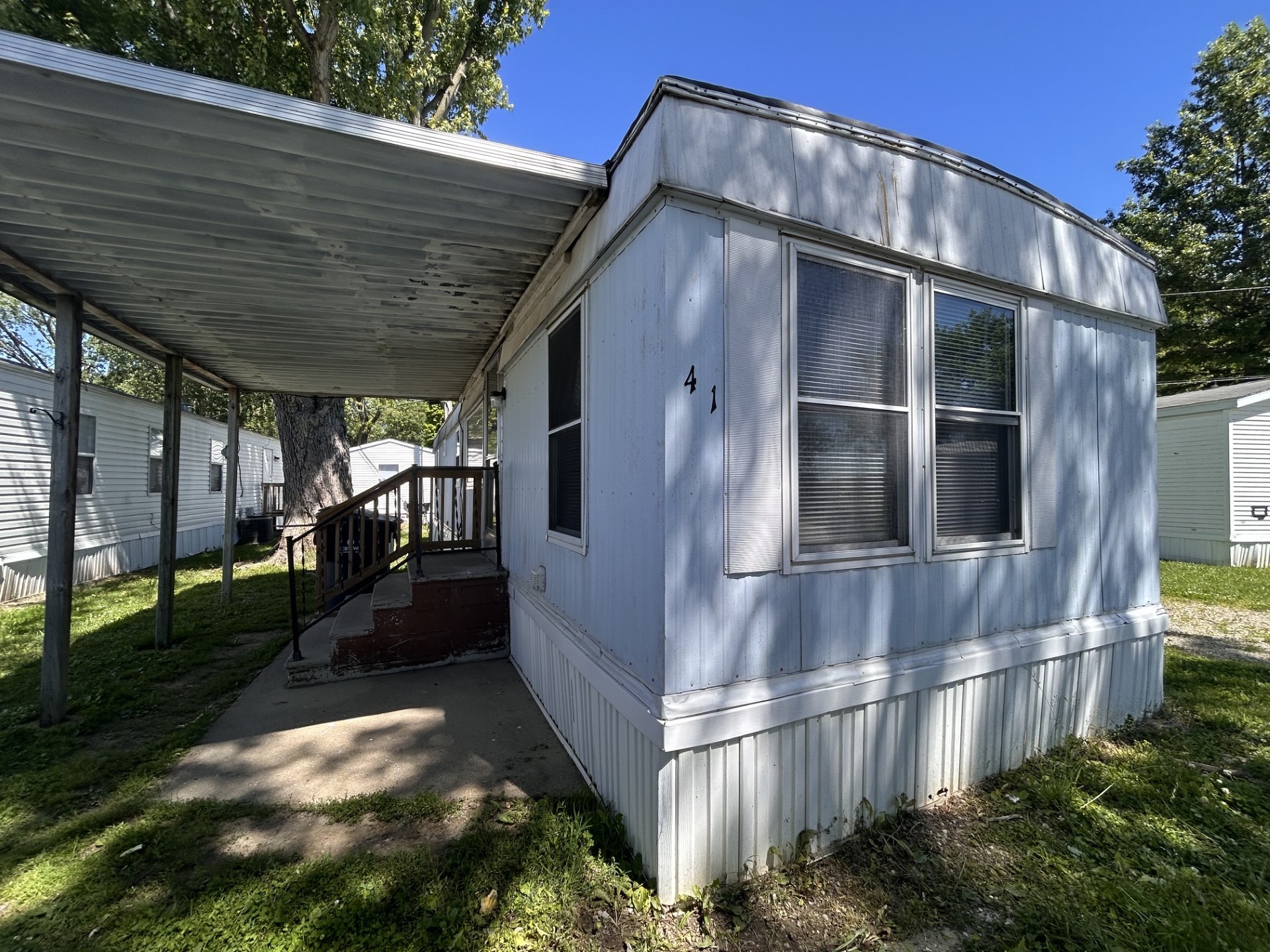 A photo of the home