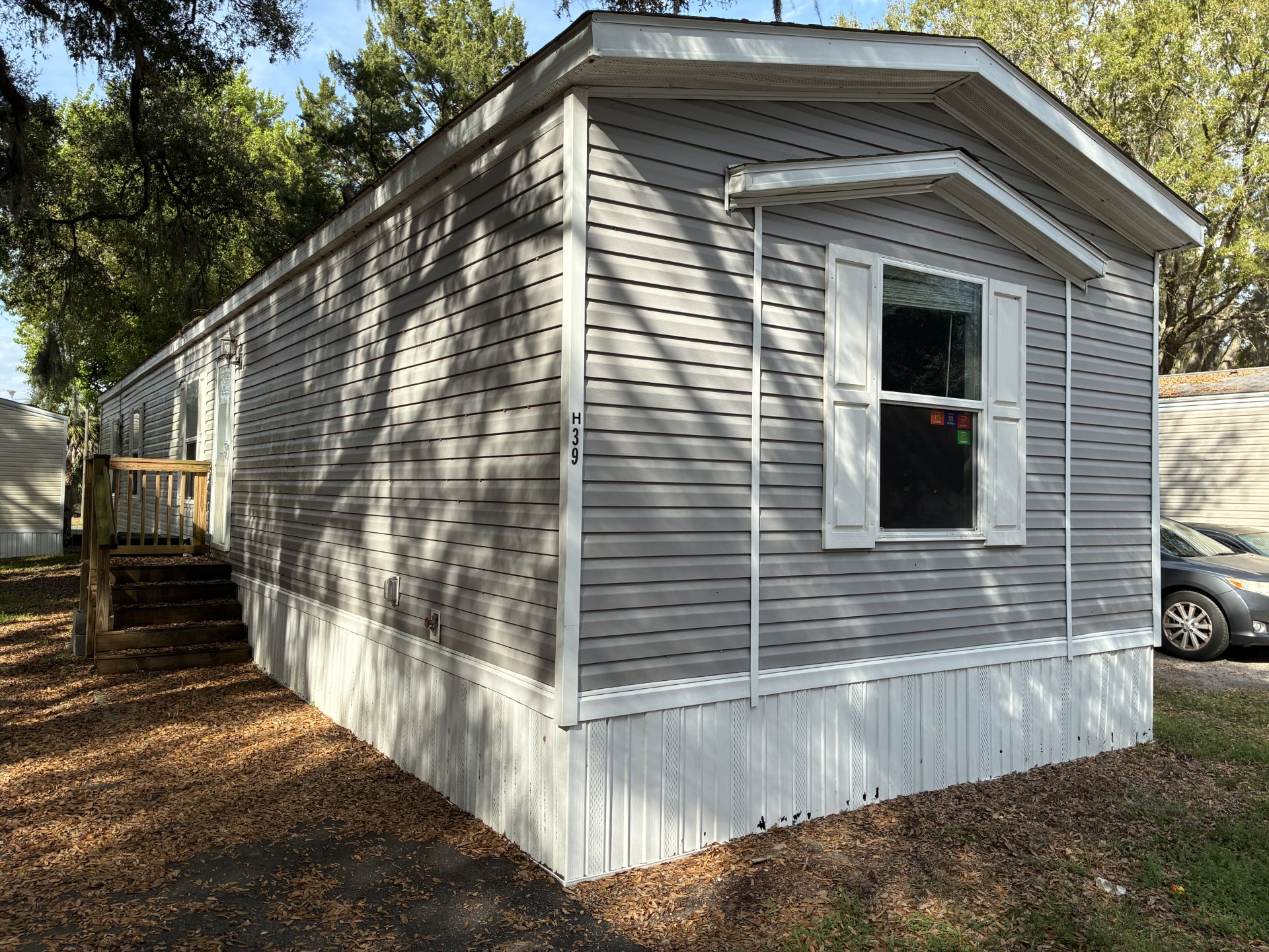 A photo of the home