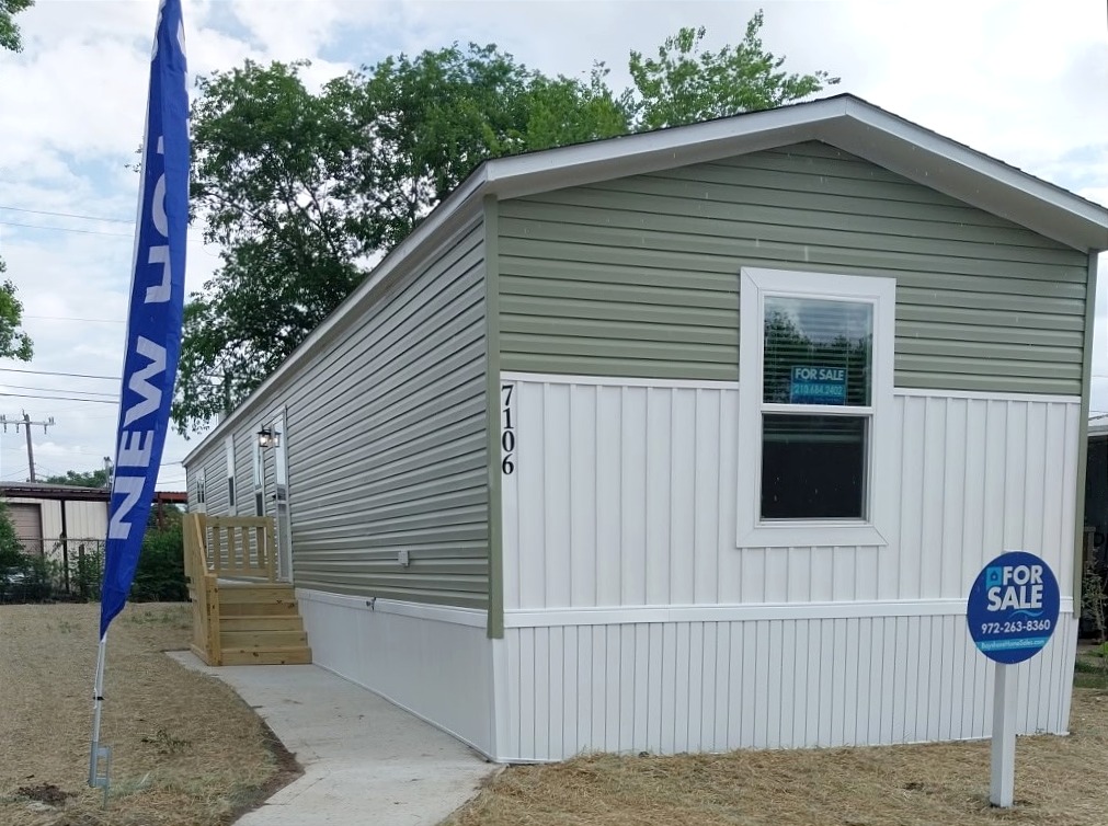 A photo of the home