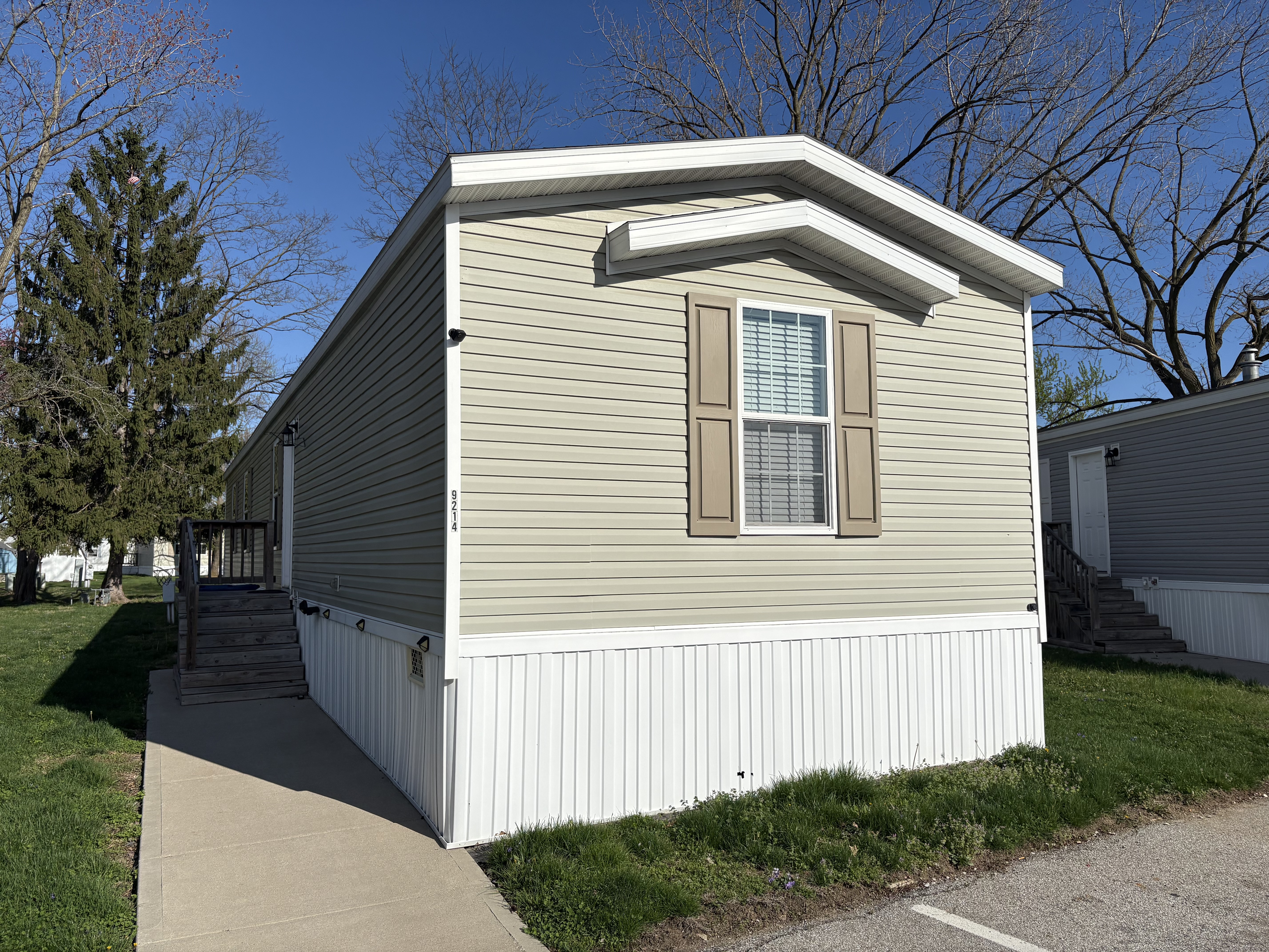 A photo of the home