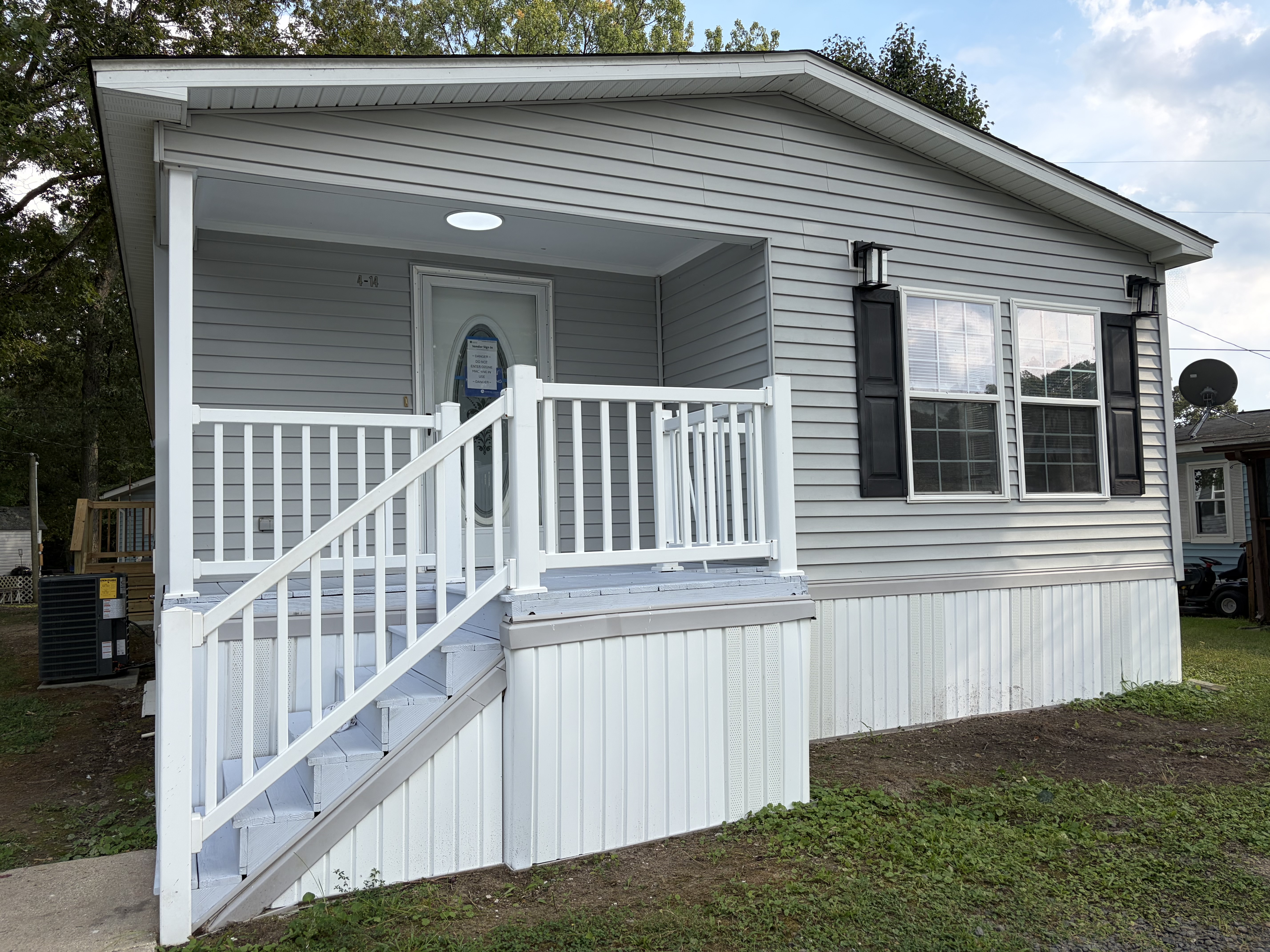 A photo of the home