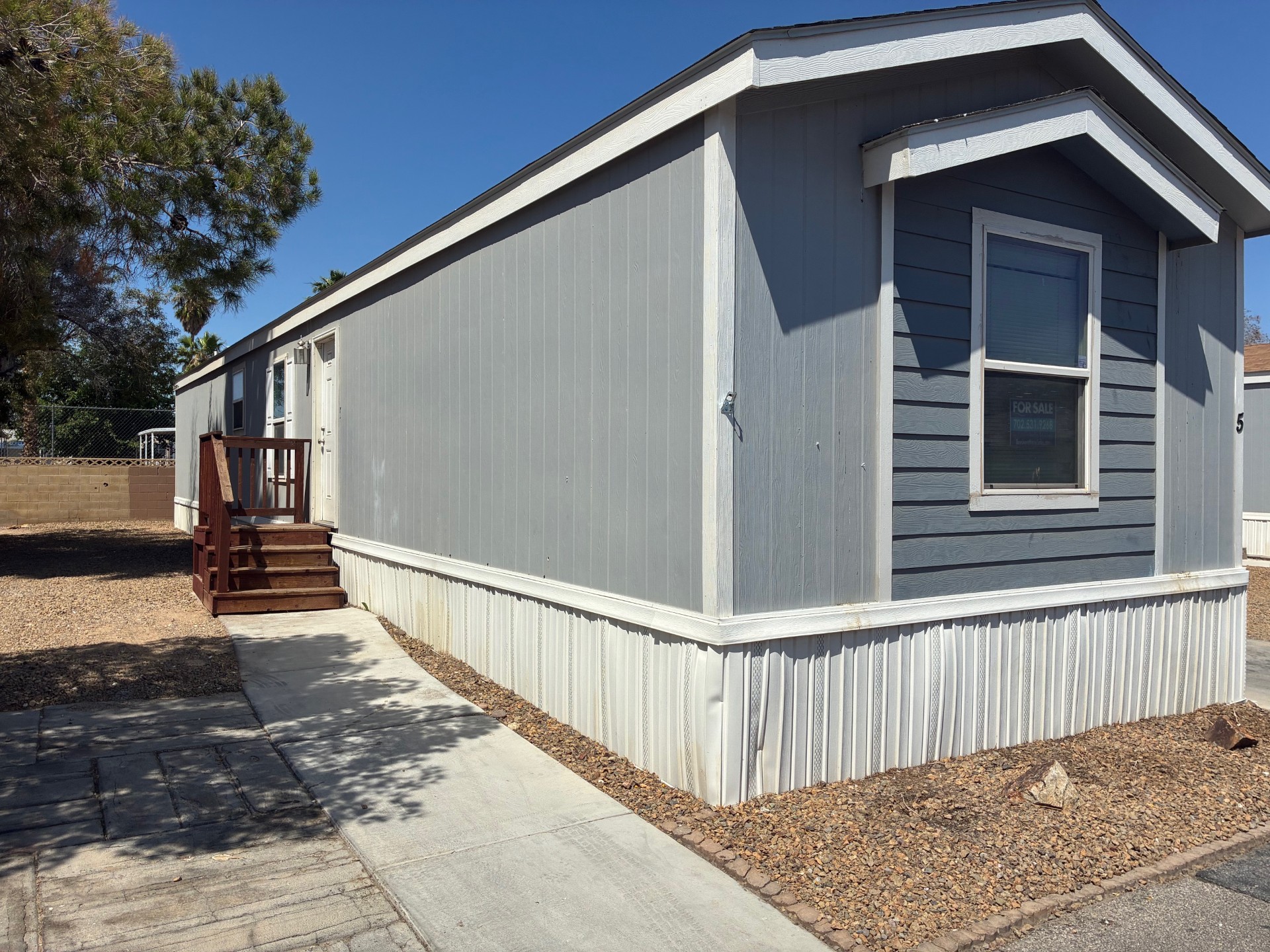 A photo of the home