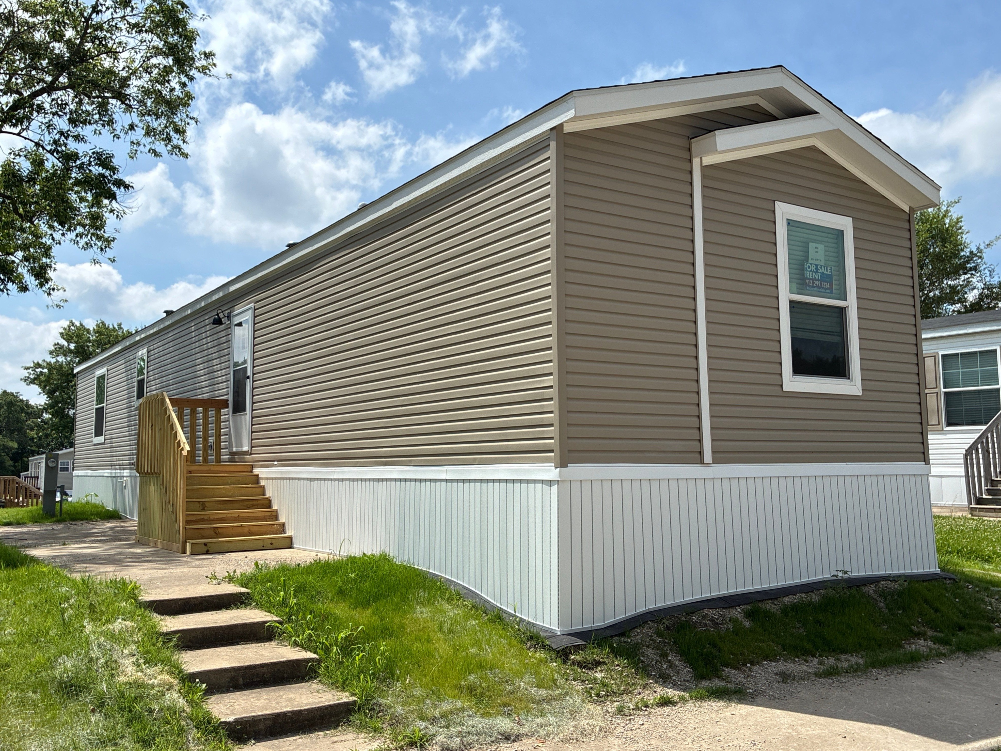 A photo of the home