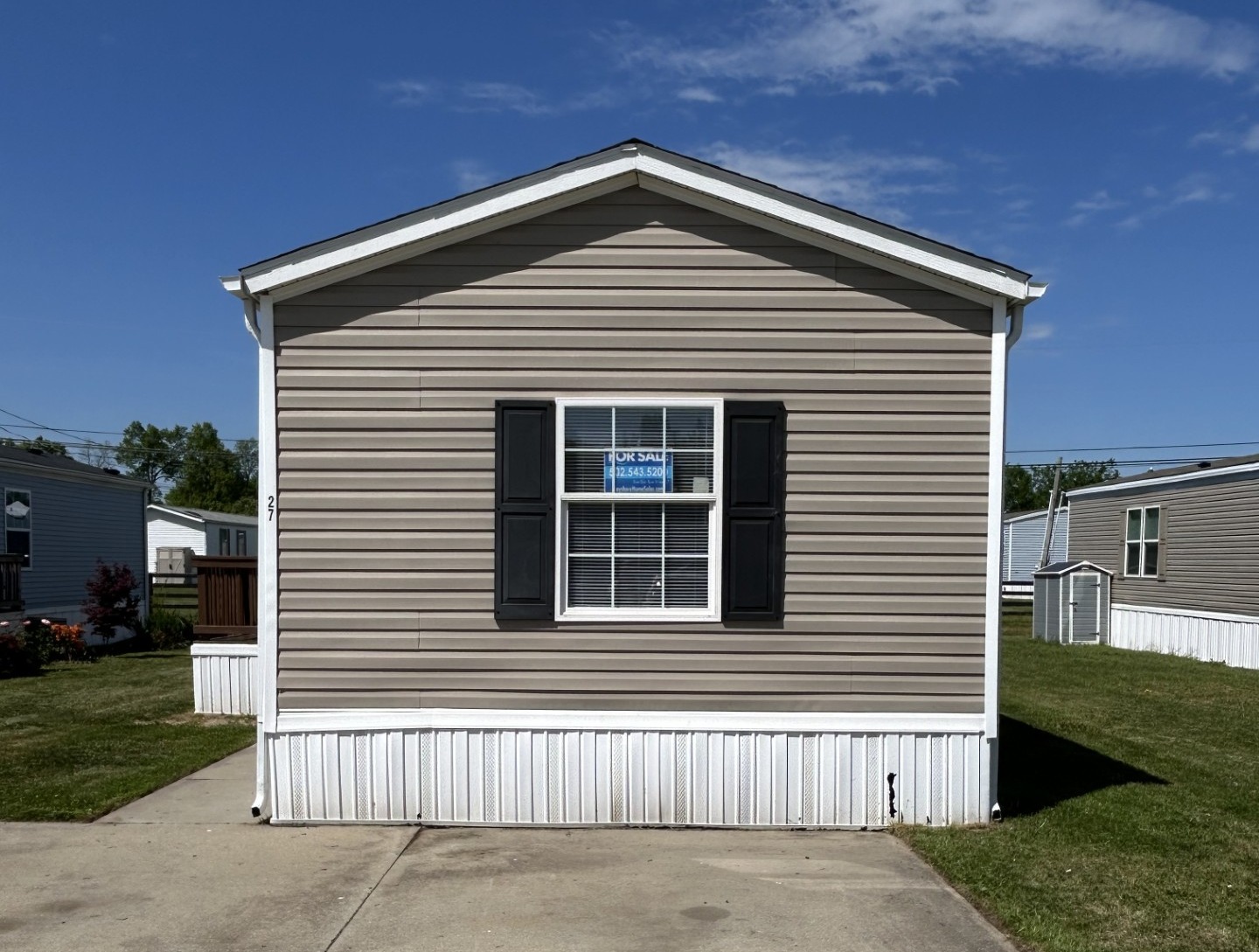 A photo of the home