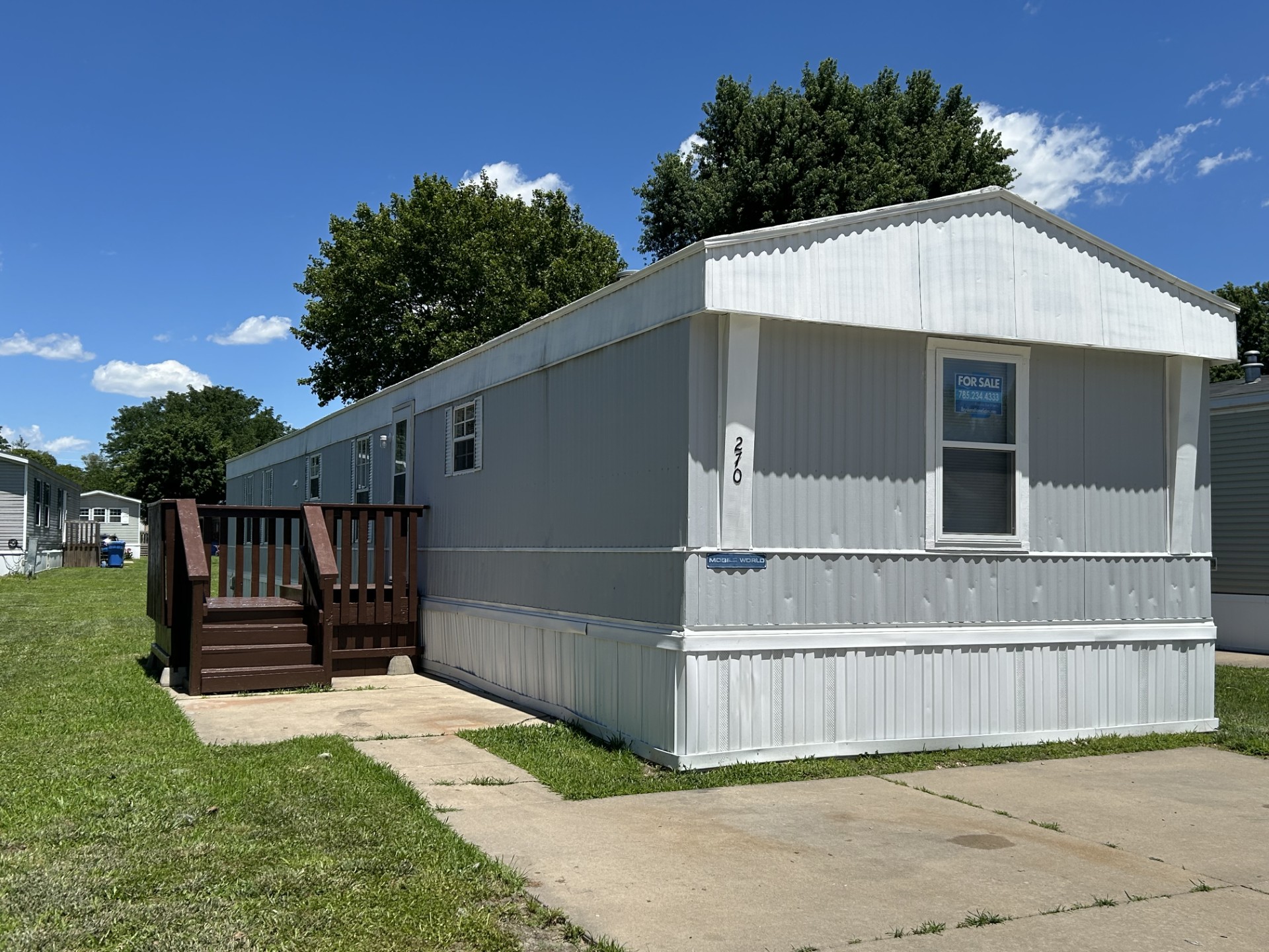 A photo of the home
