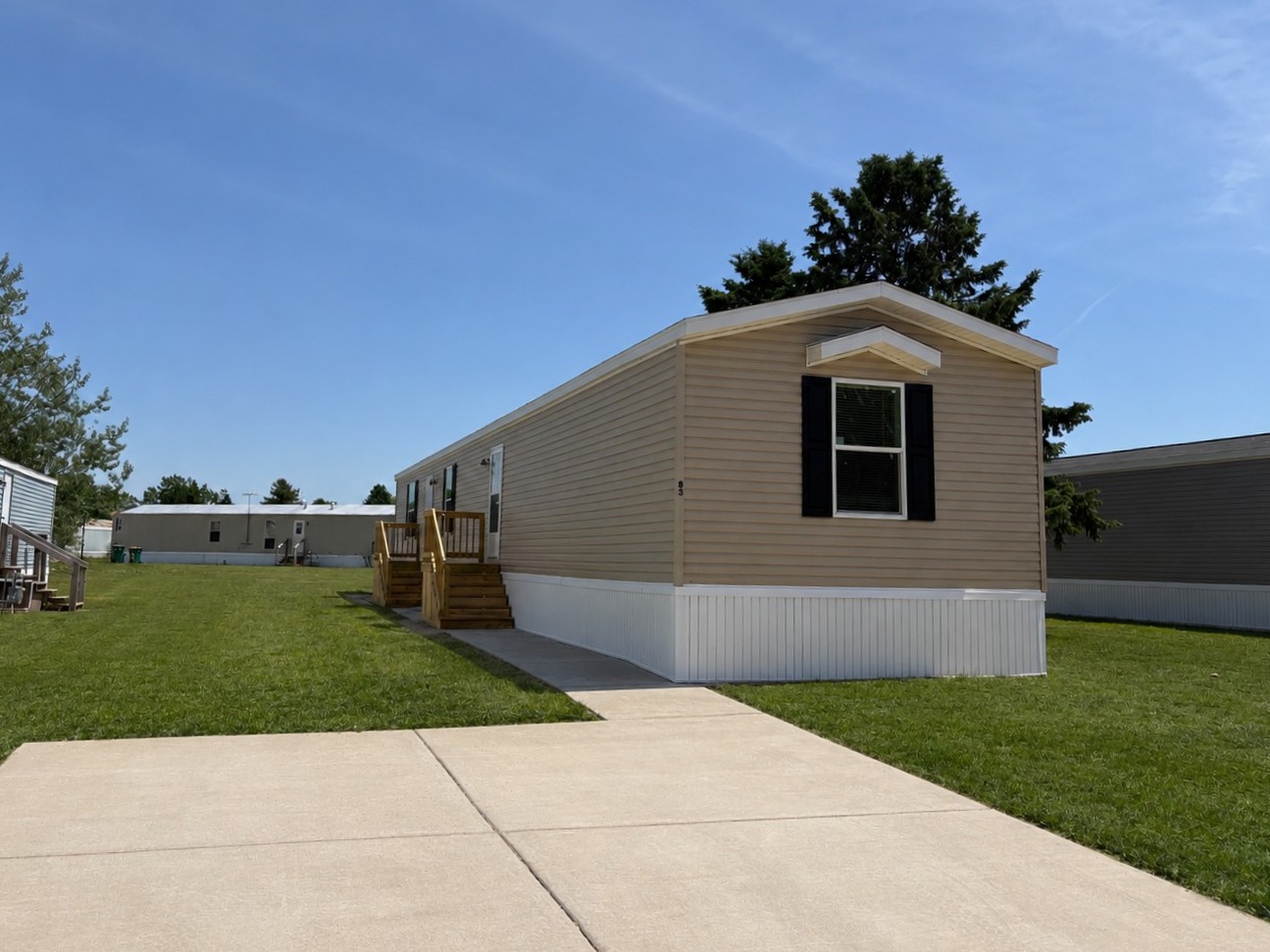 A photo of the home