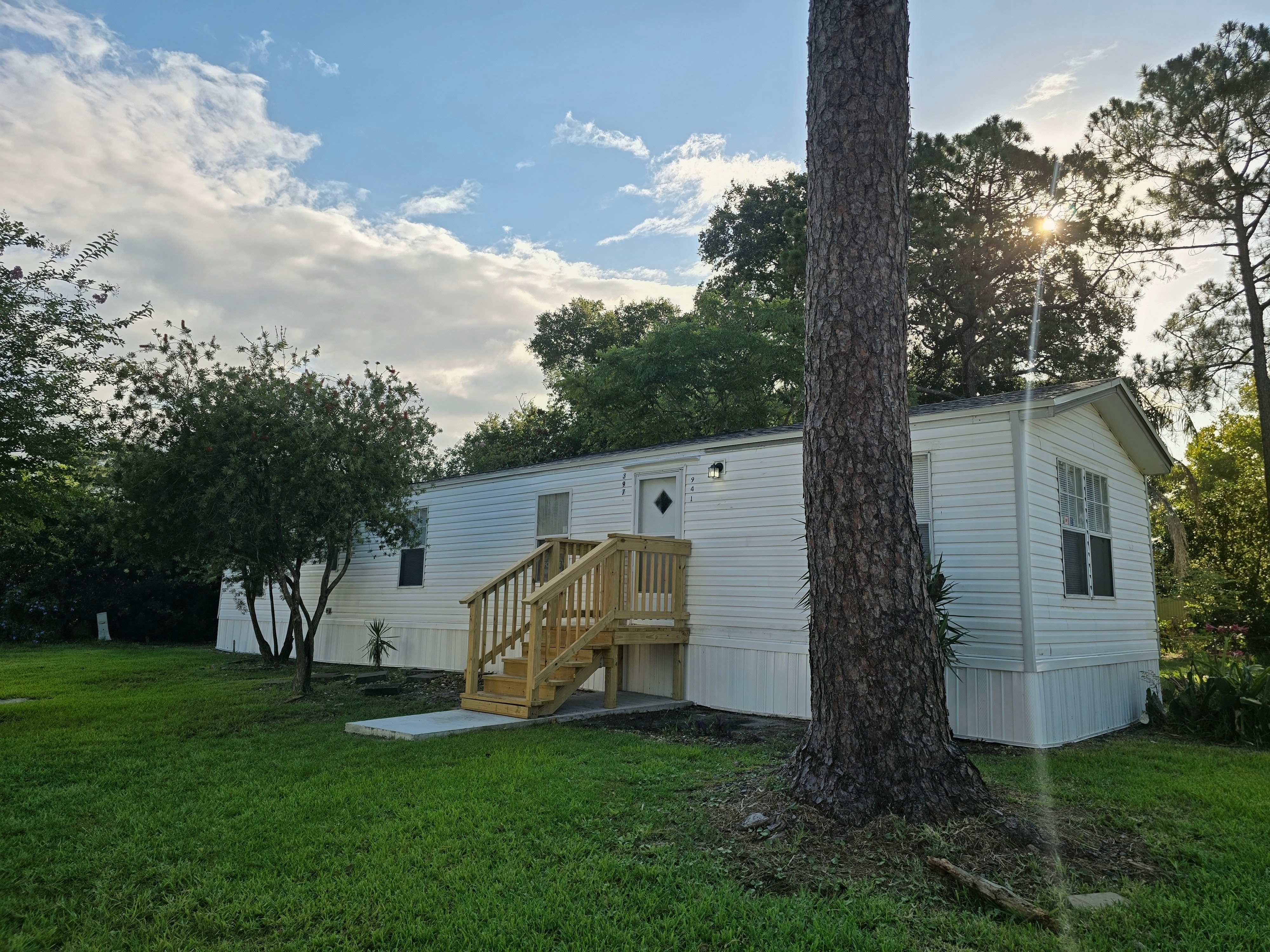 A photo of the home