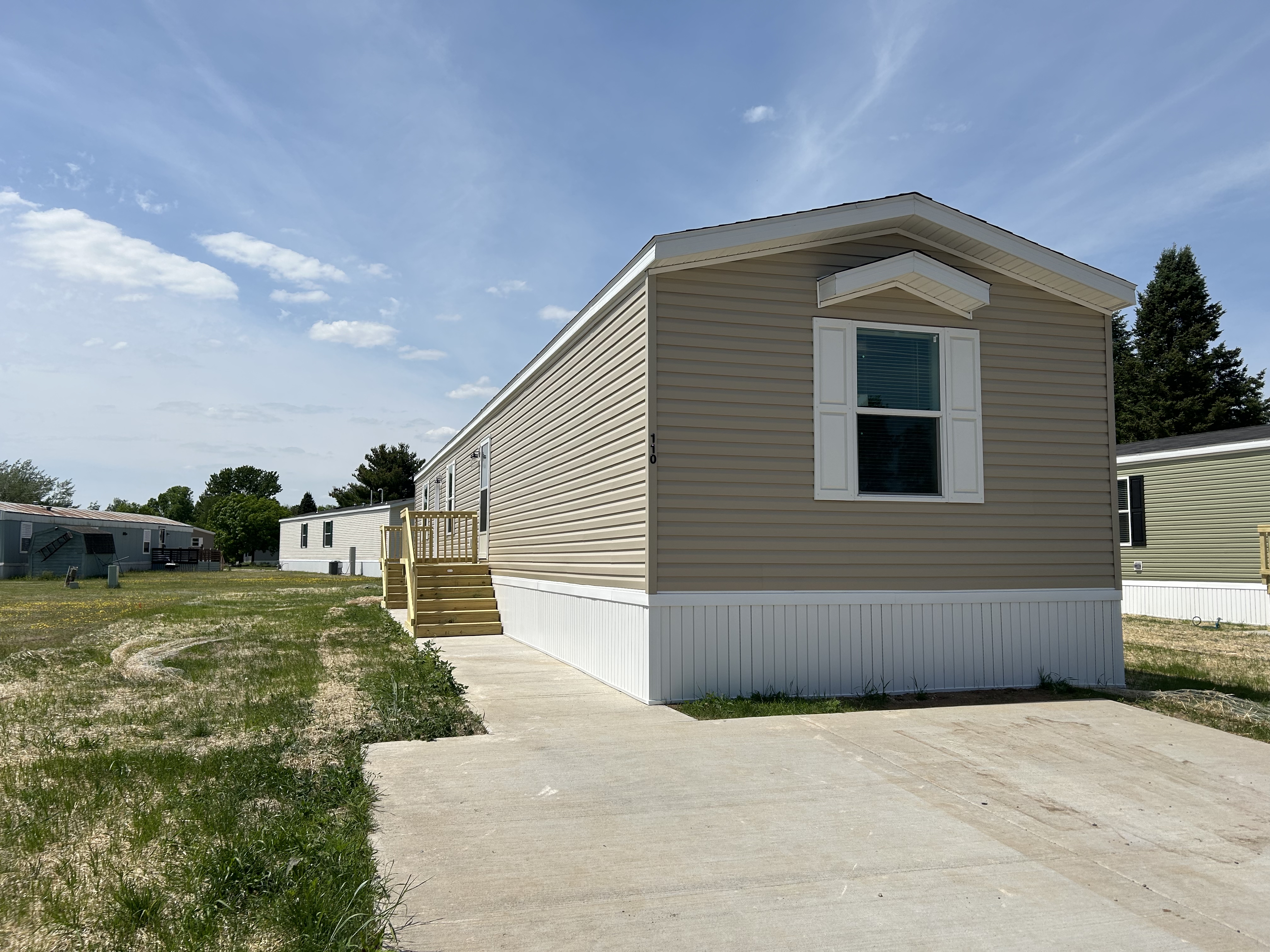 A photo of the home