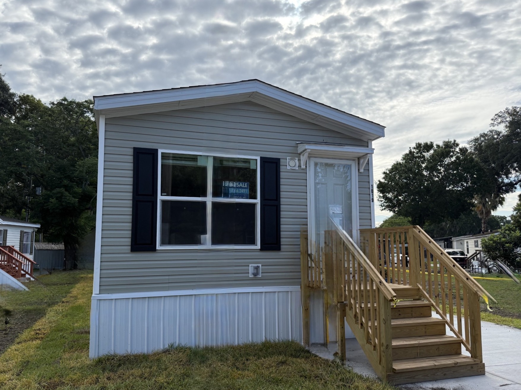 A photo of the home