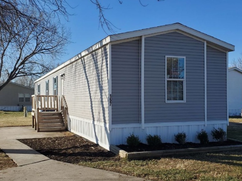 A photo of the home