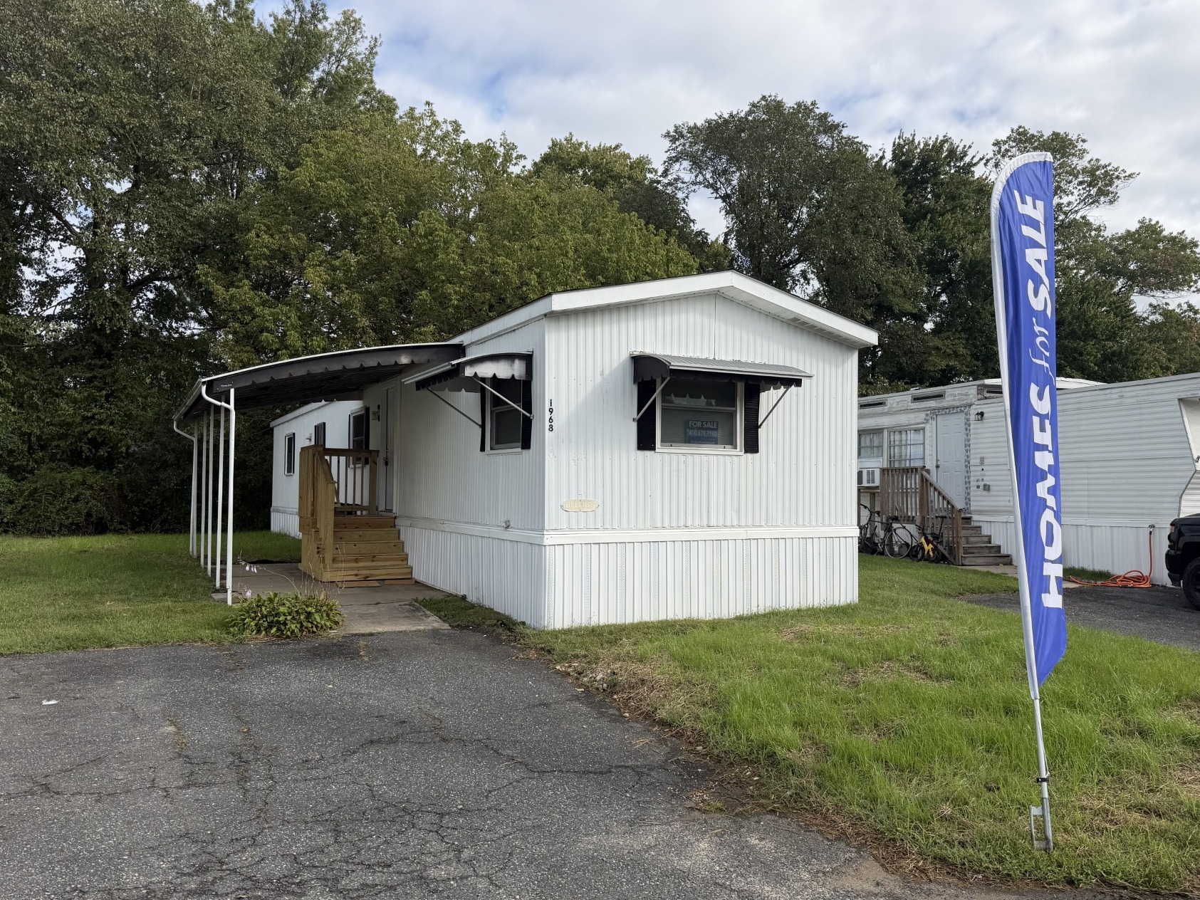 A photo of the home