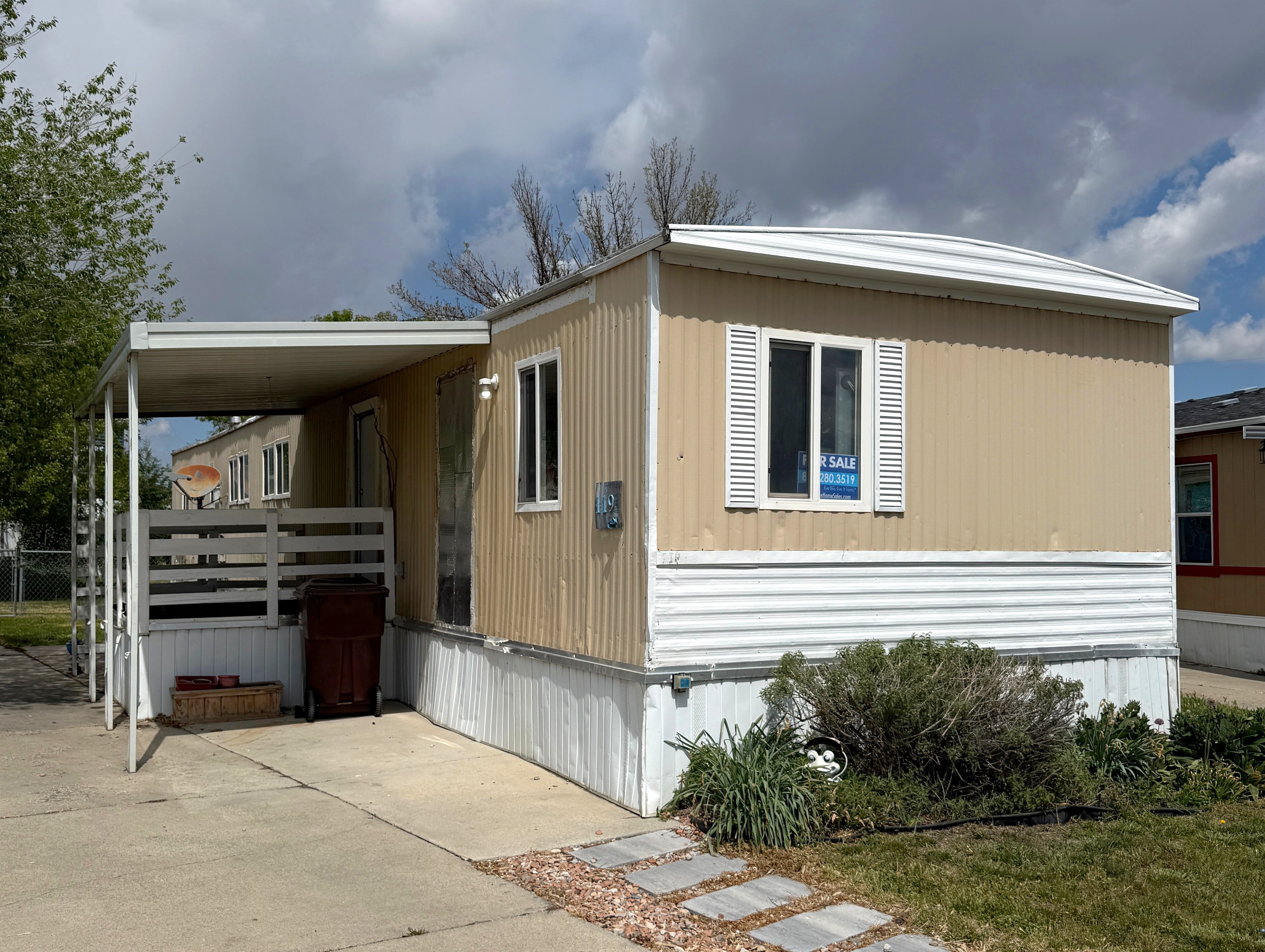 A photo of the home