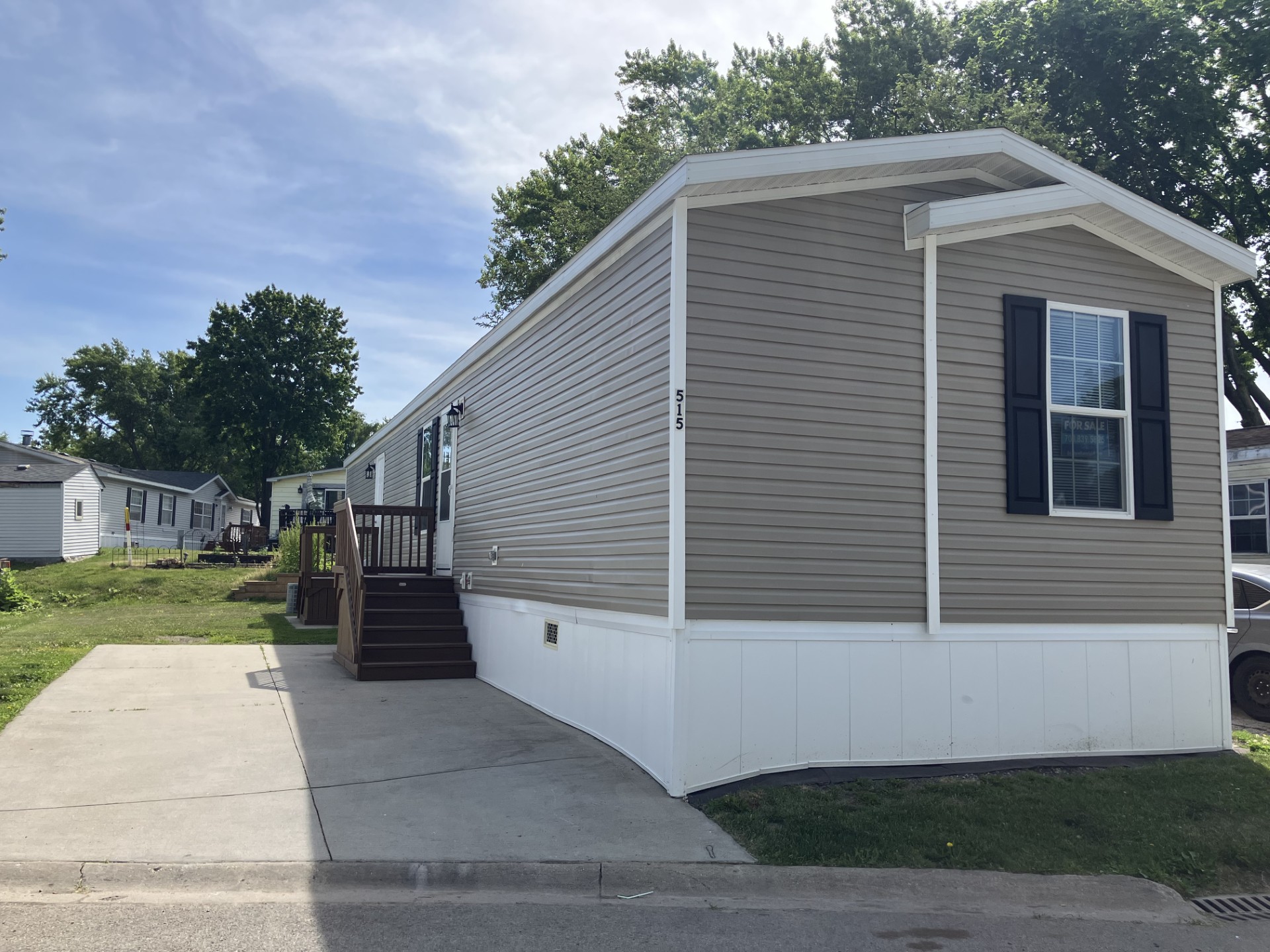 A photo of the home