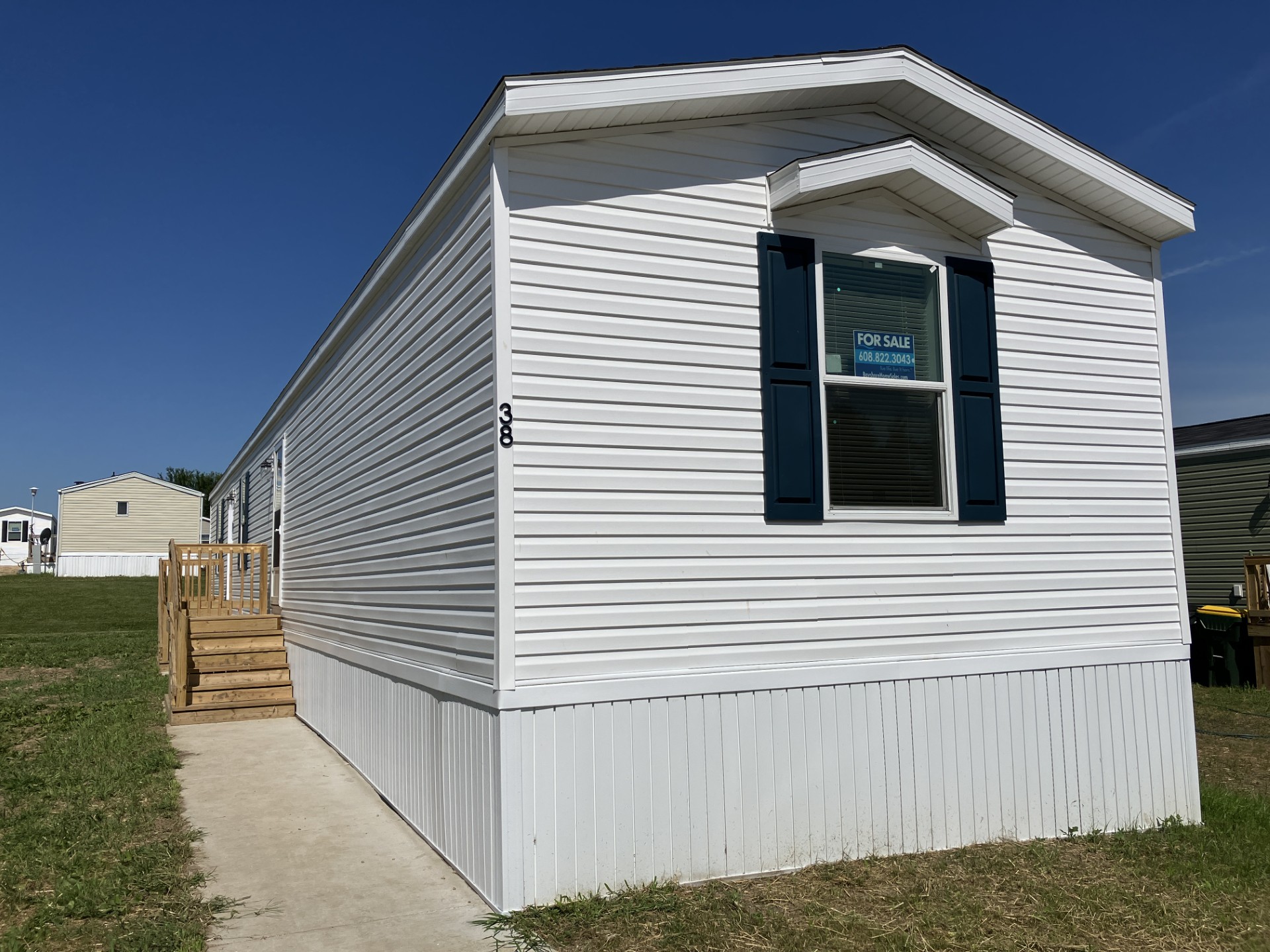 A photo of the home
