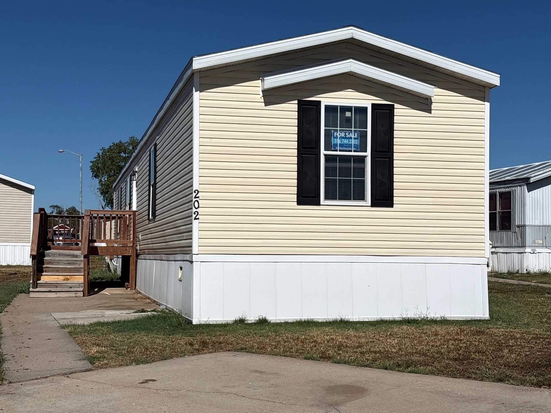 A photo of the home