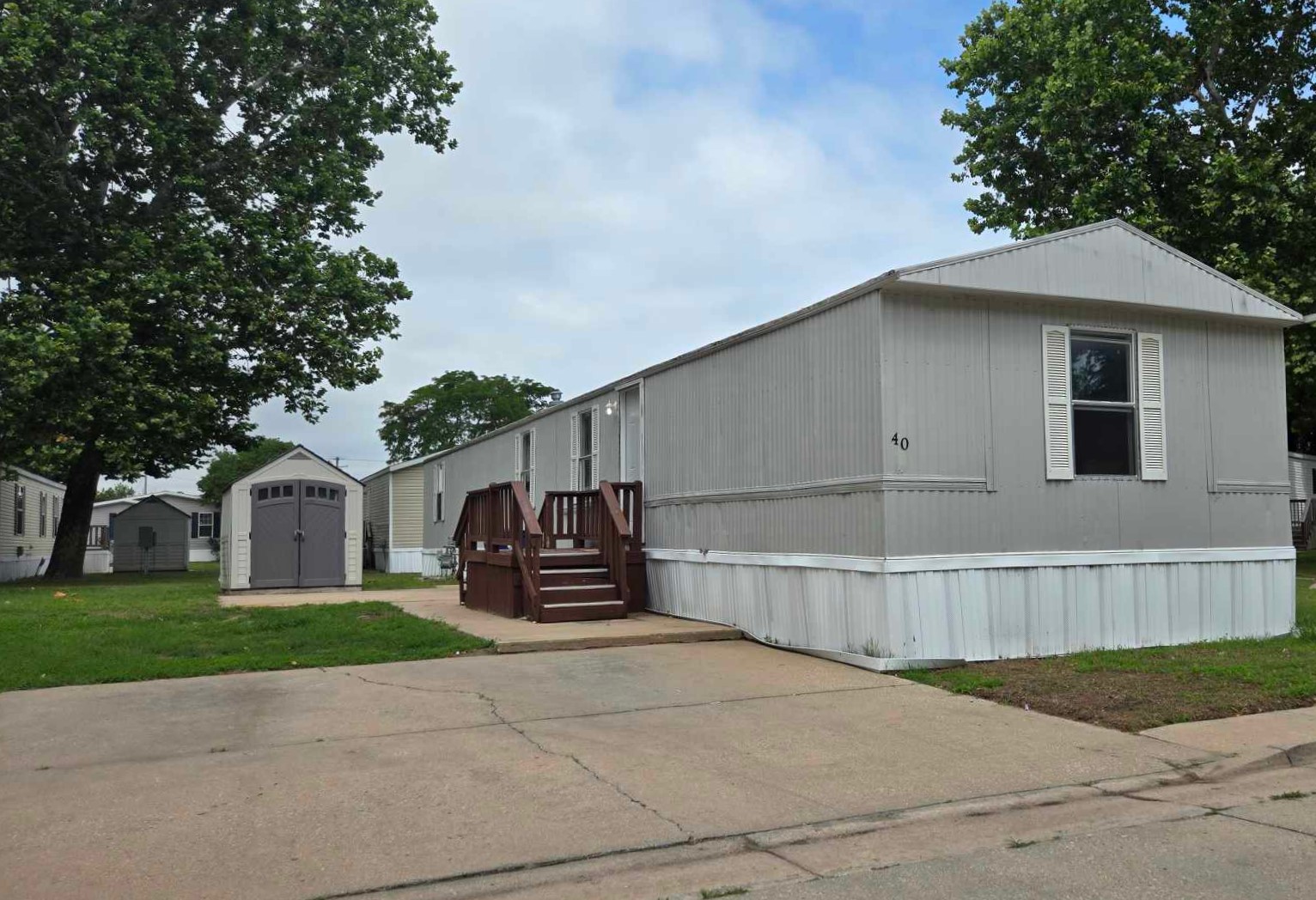 A photo of the home