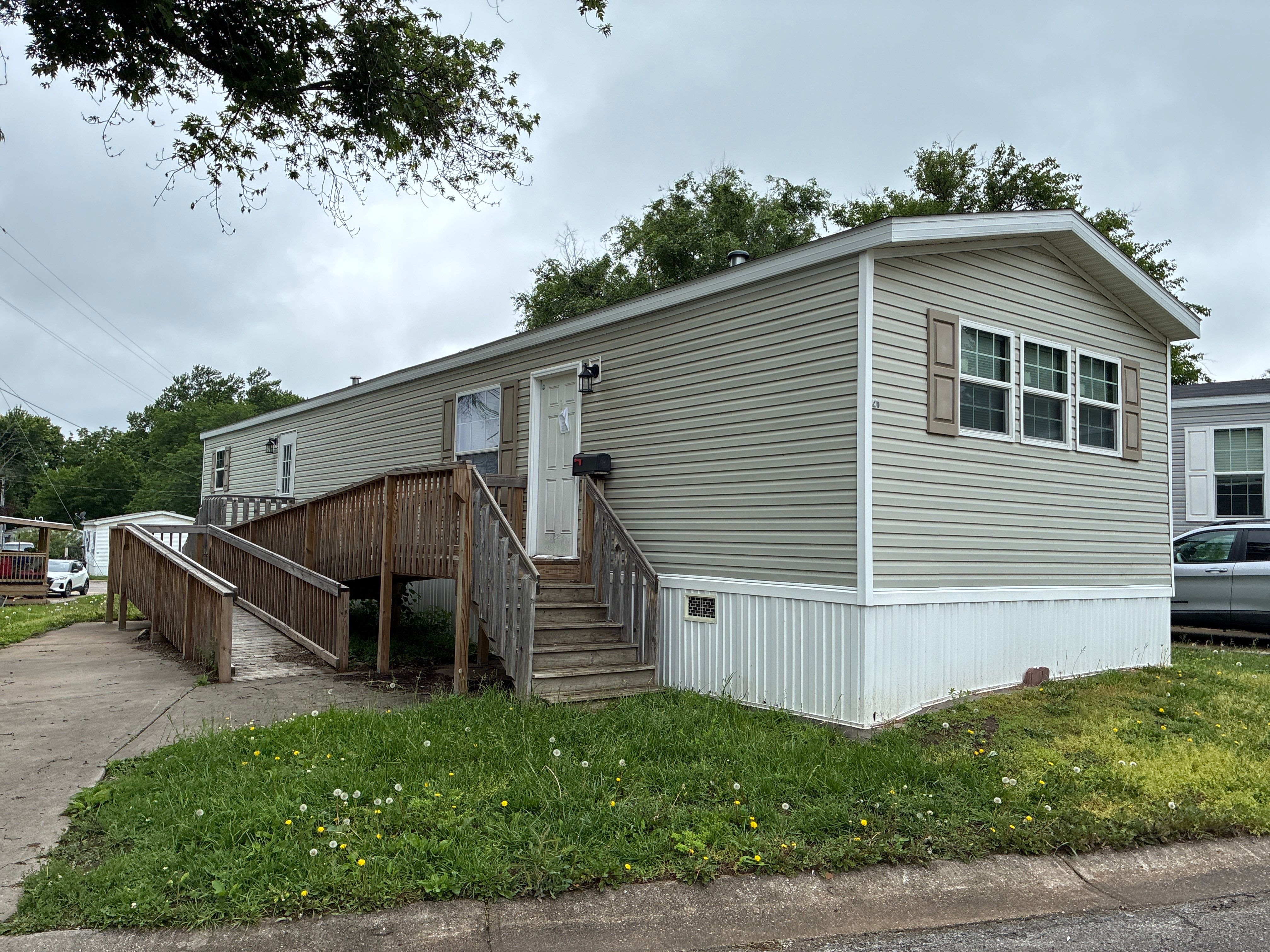A photo of the home