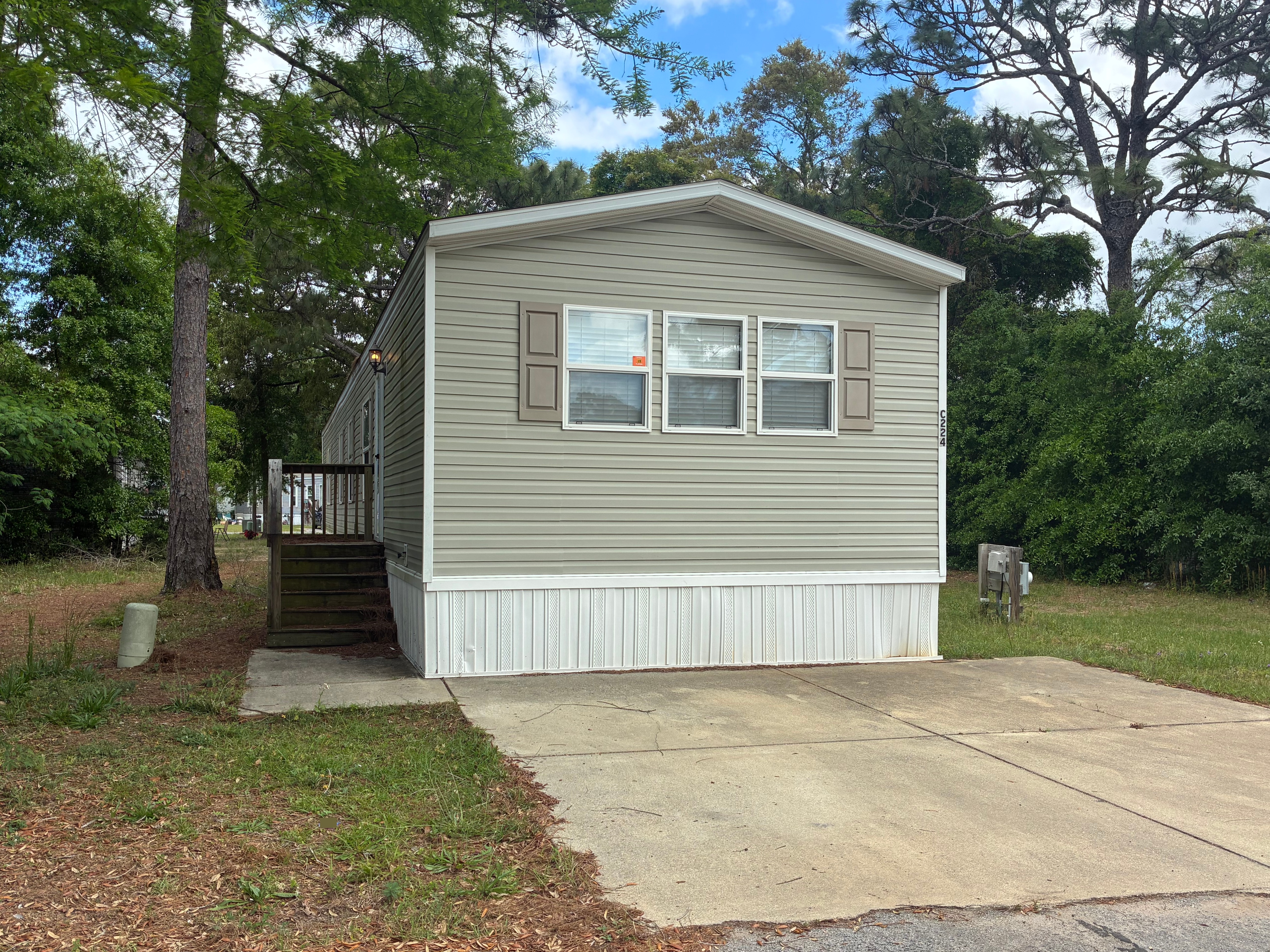 A photo of the home
