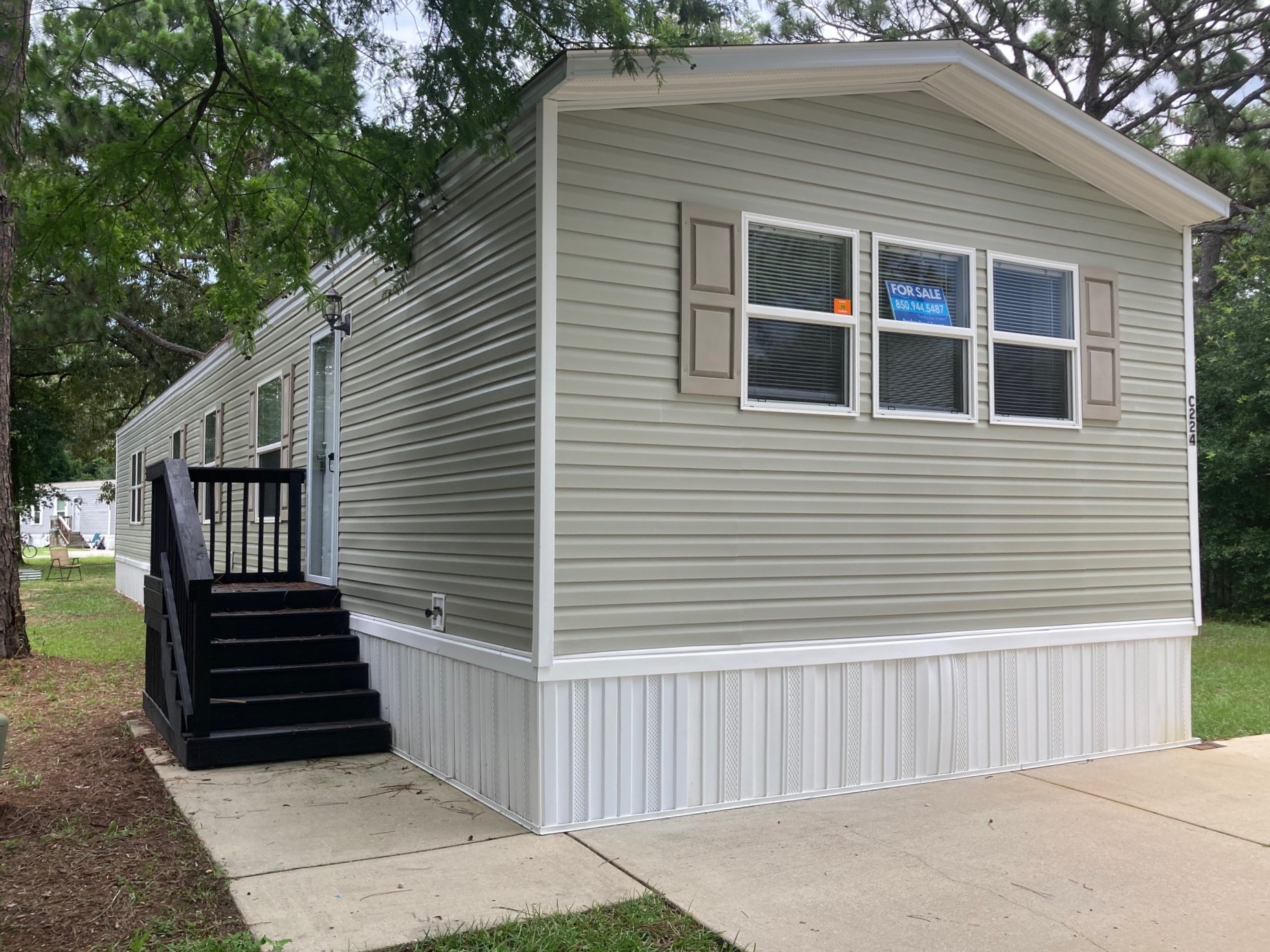 A photo of the home