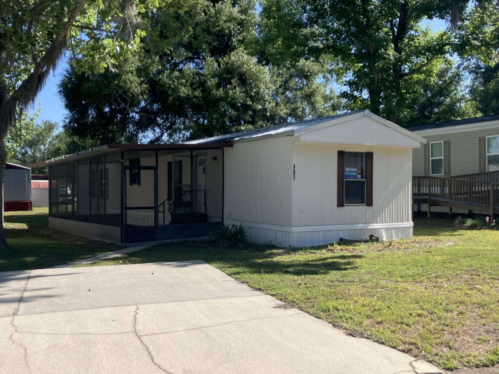 A photo of the home
