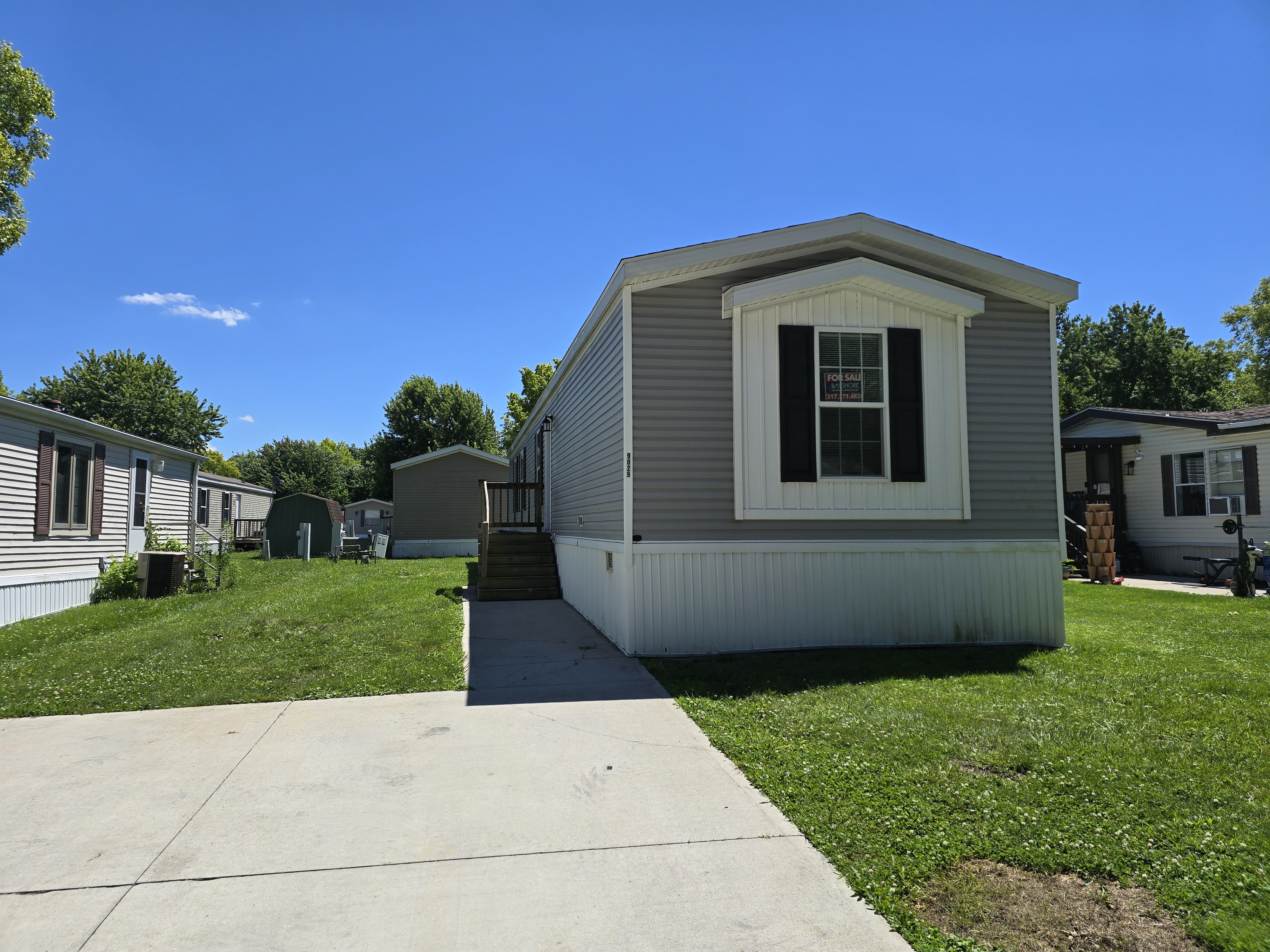 A photo of the home