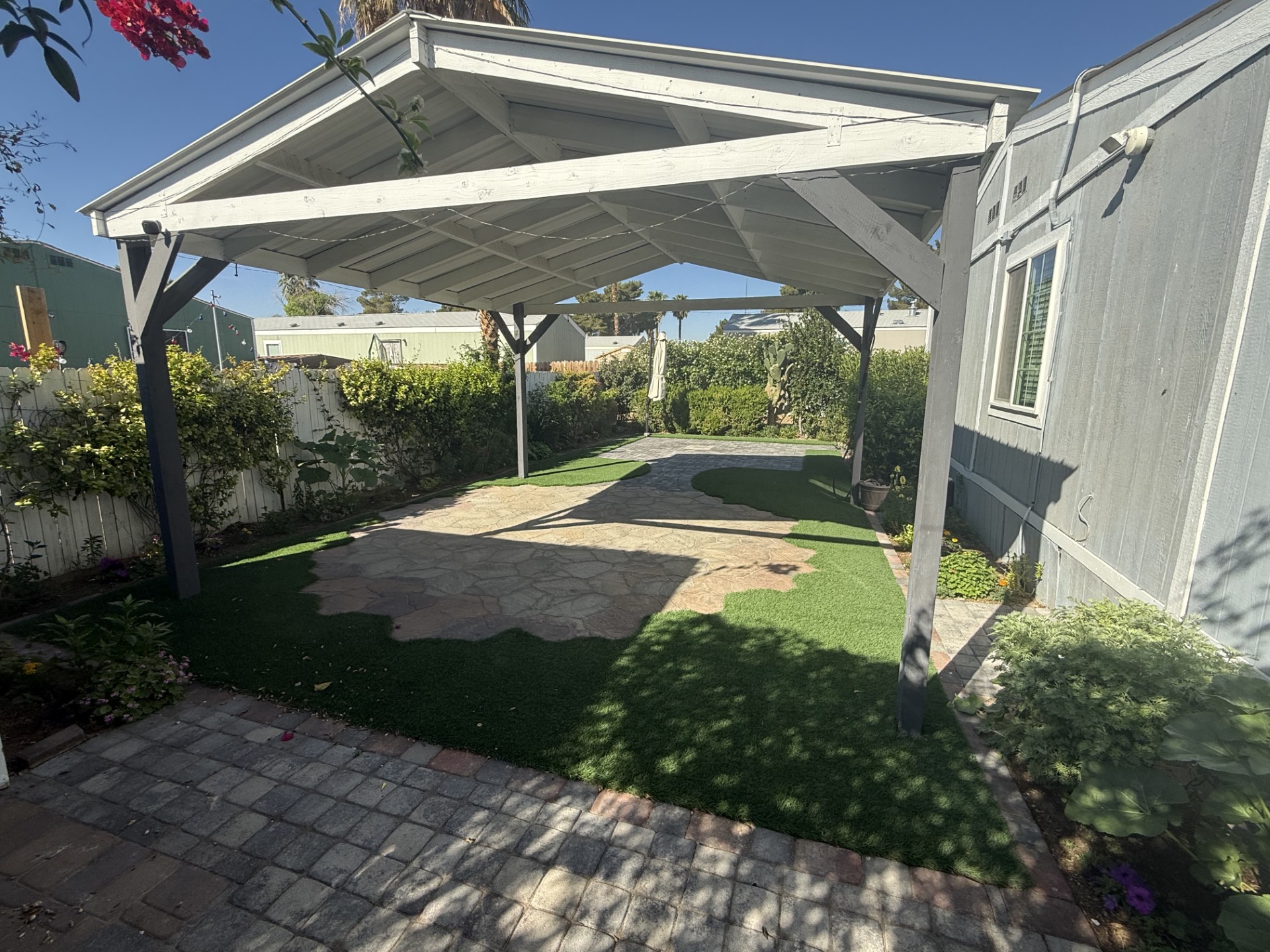 A photo of the Millennium Estates Home