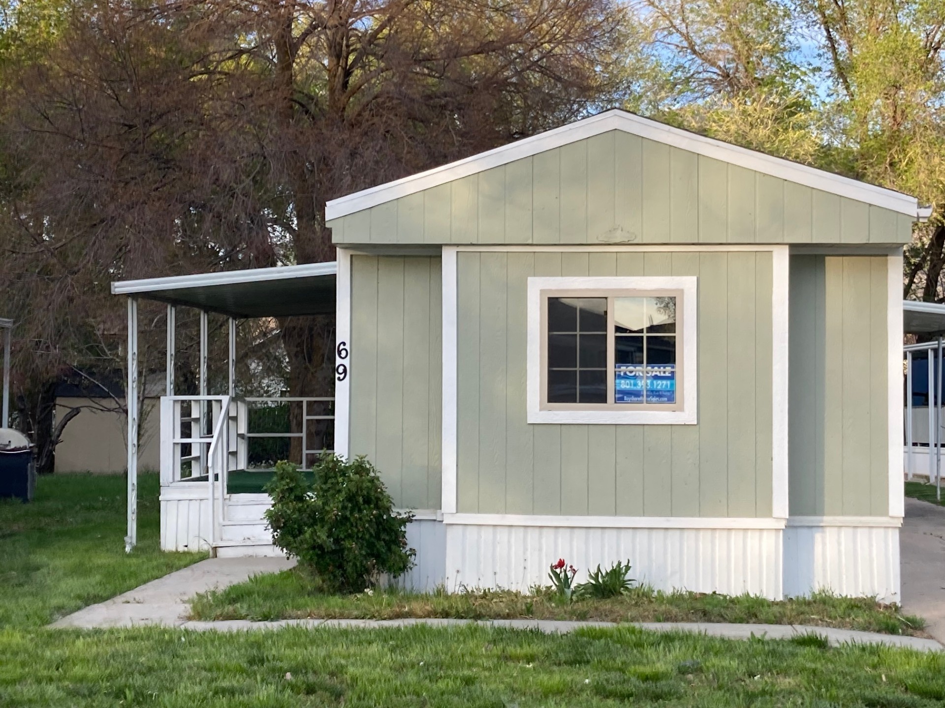 A photo of the home
