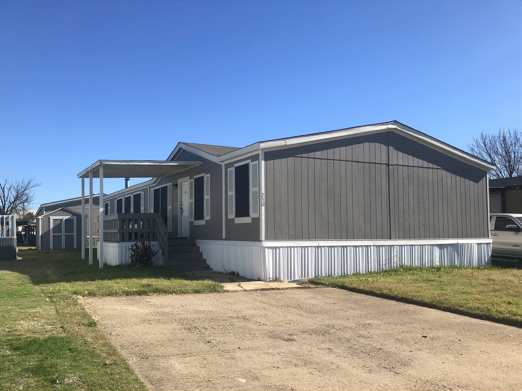 A photo of the home