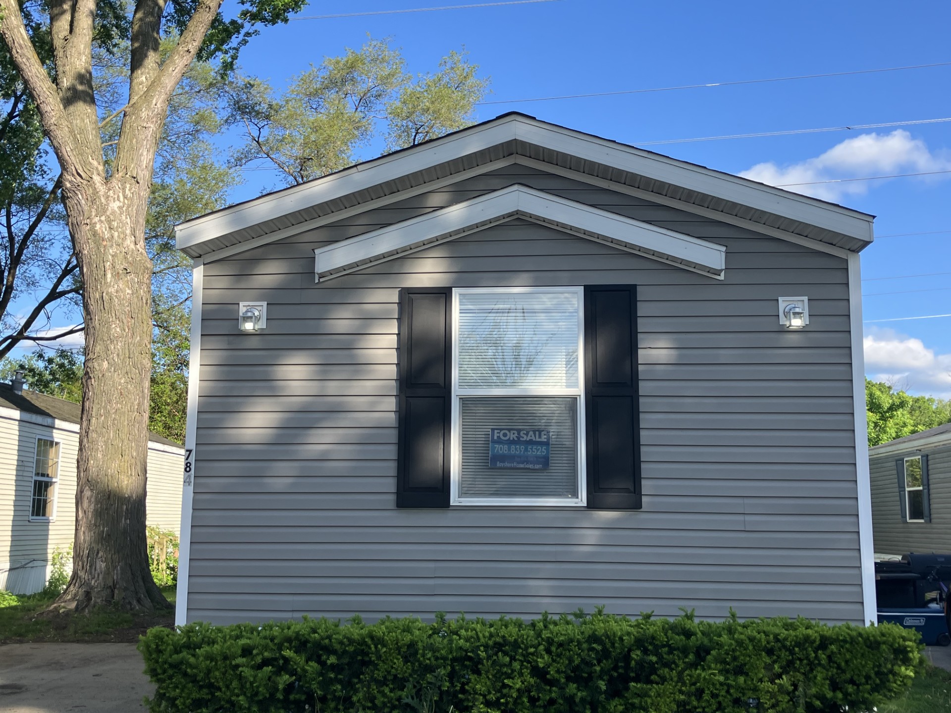 A photo of the home