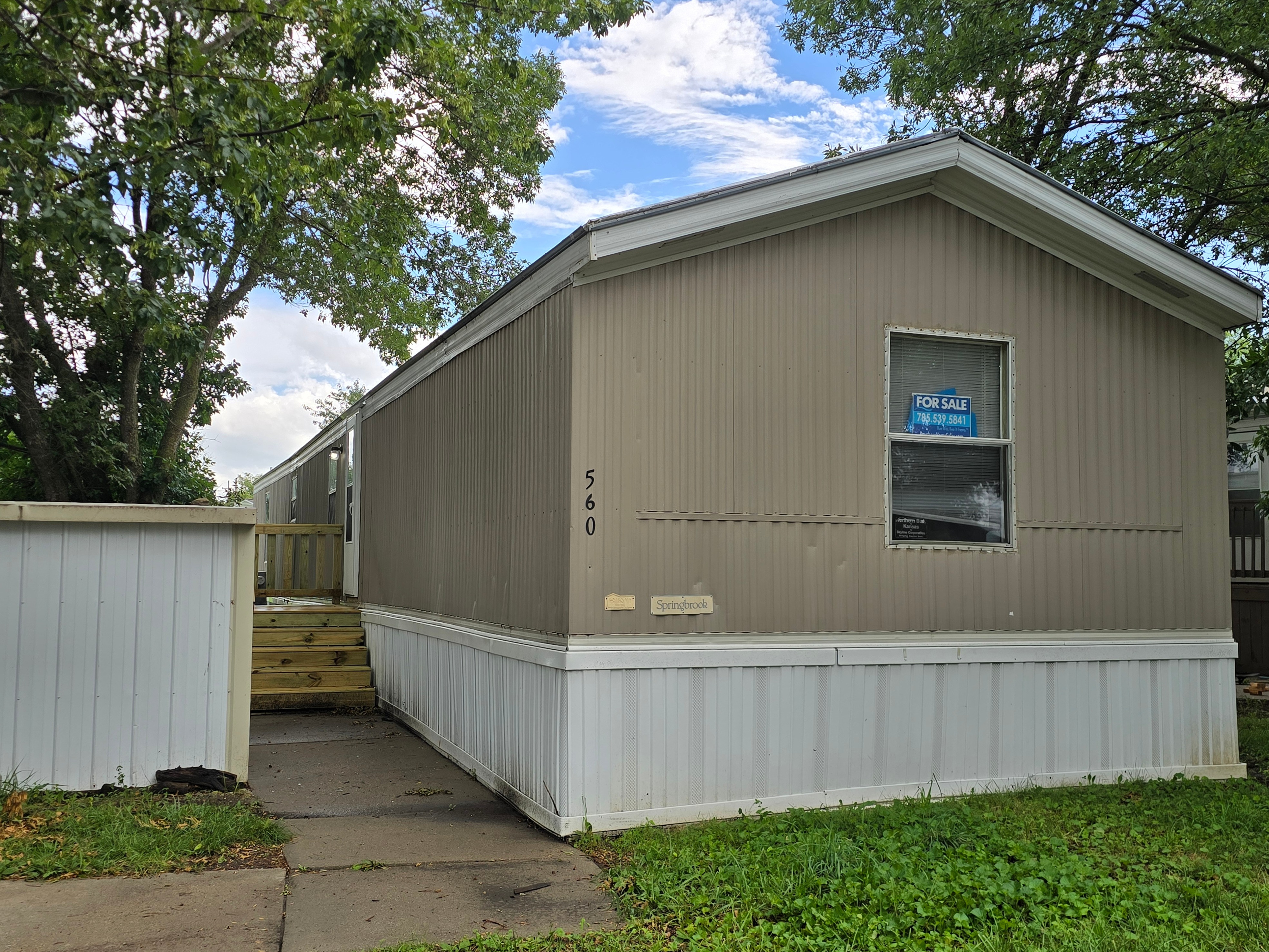 A photo of the home