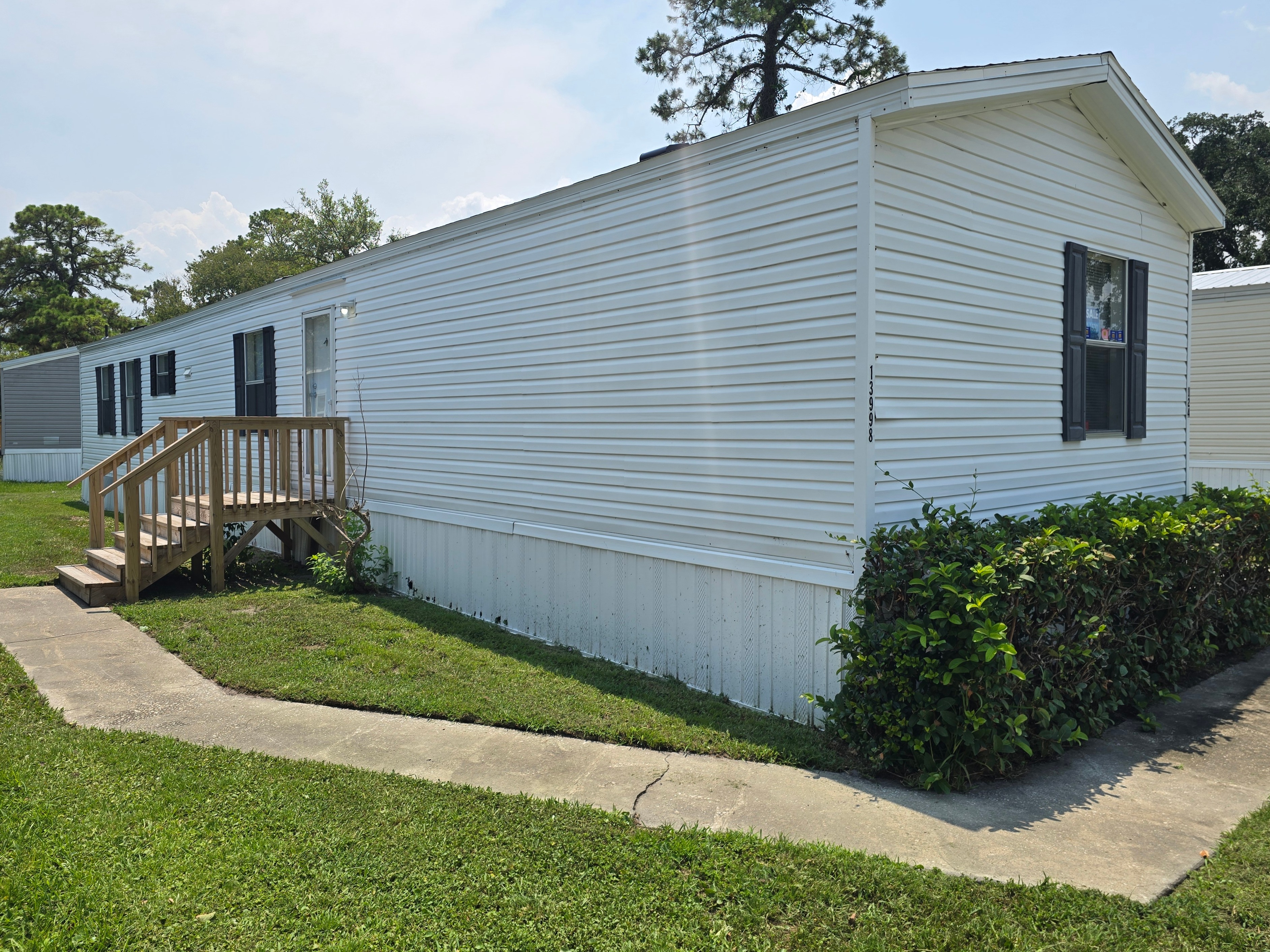 A photo of the home