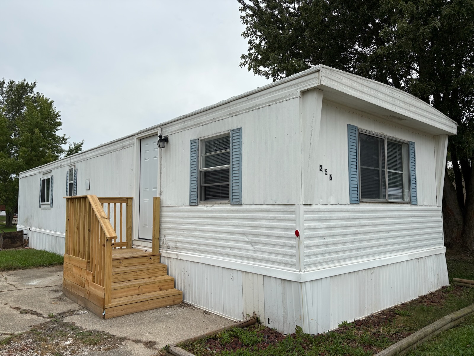 A photo of the home