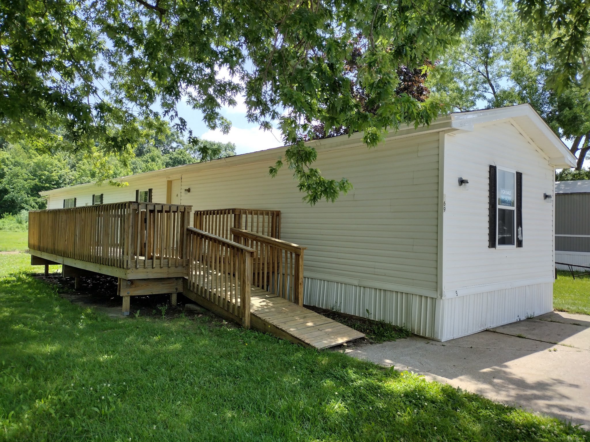 A photo of the home