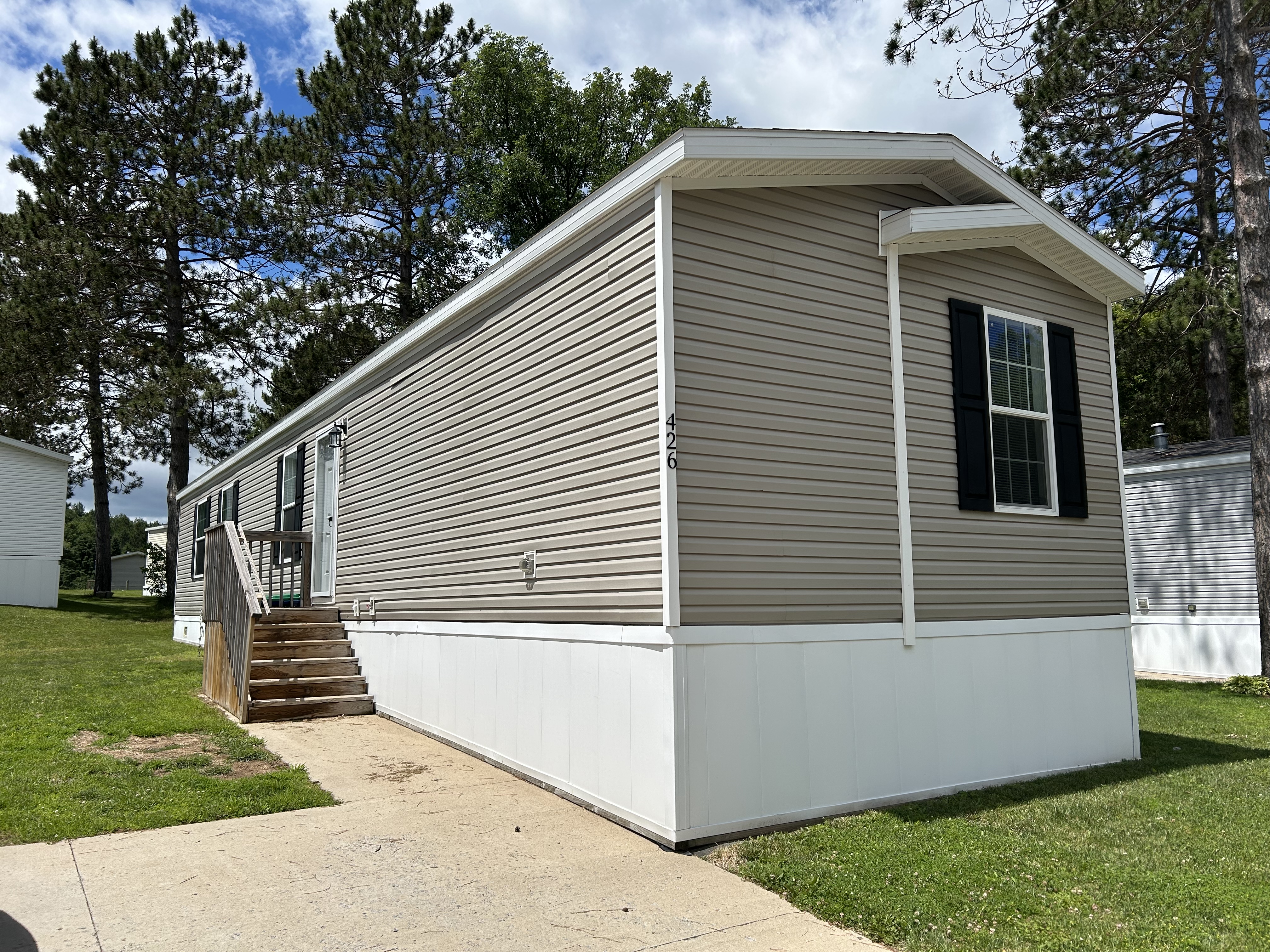 A photo of the home