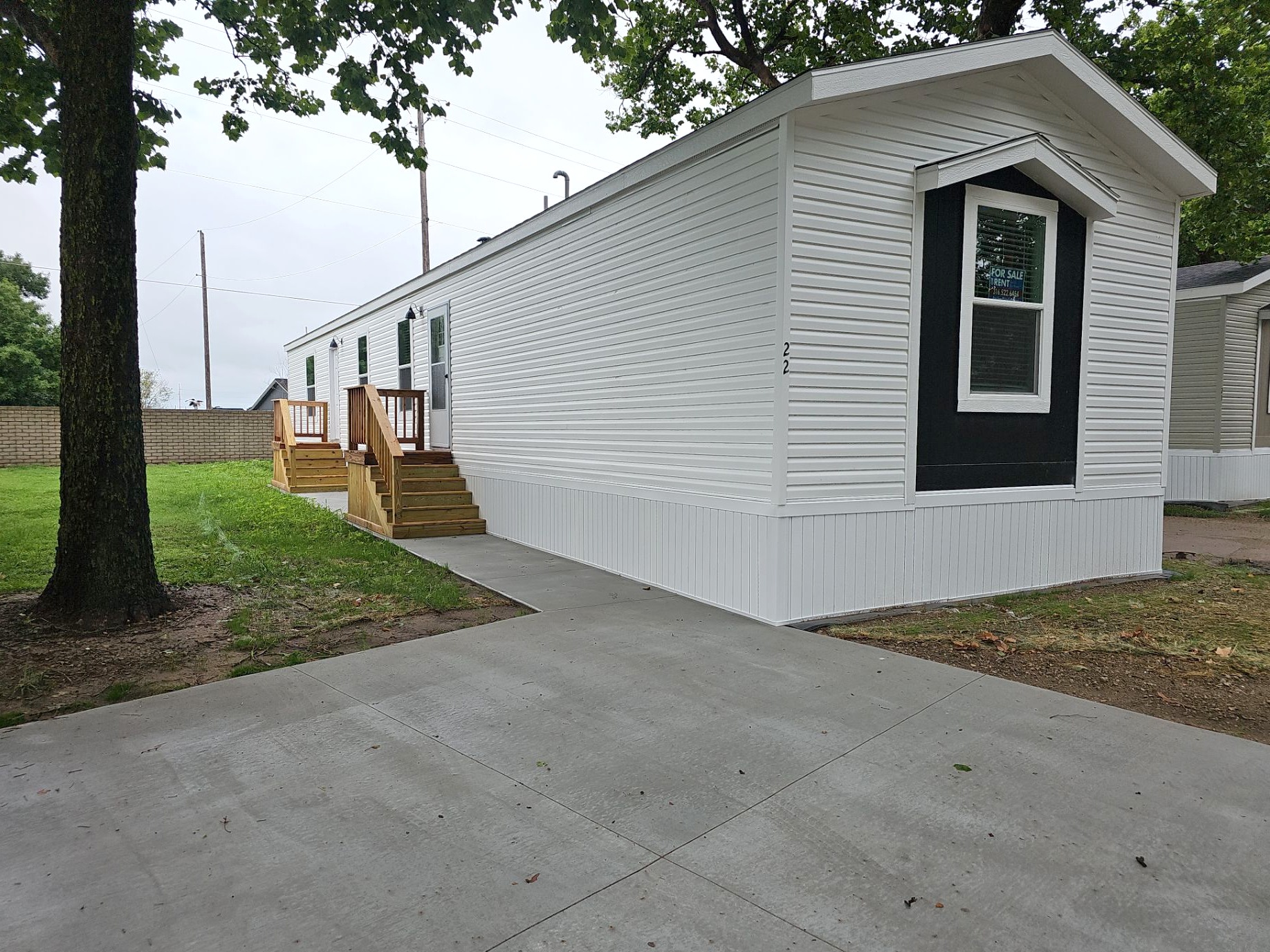 A photo of the home