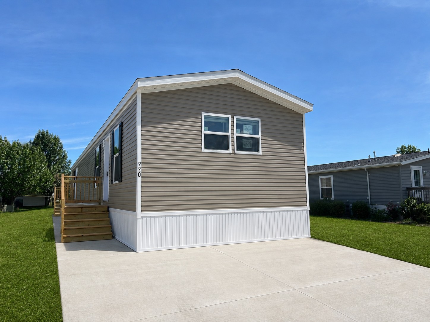 A photo of the home