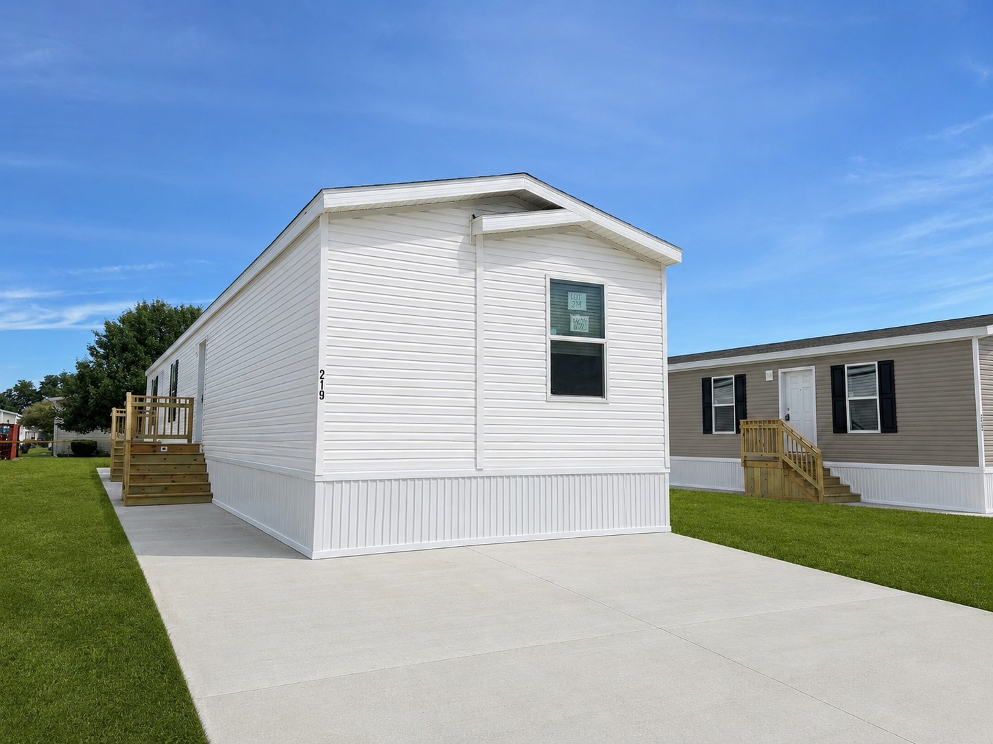 A photo of the home