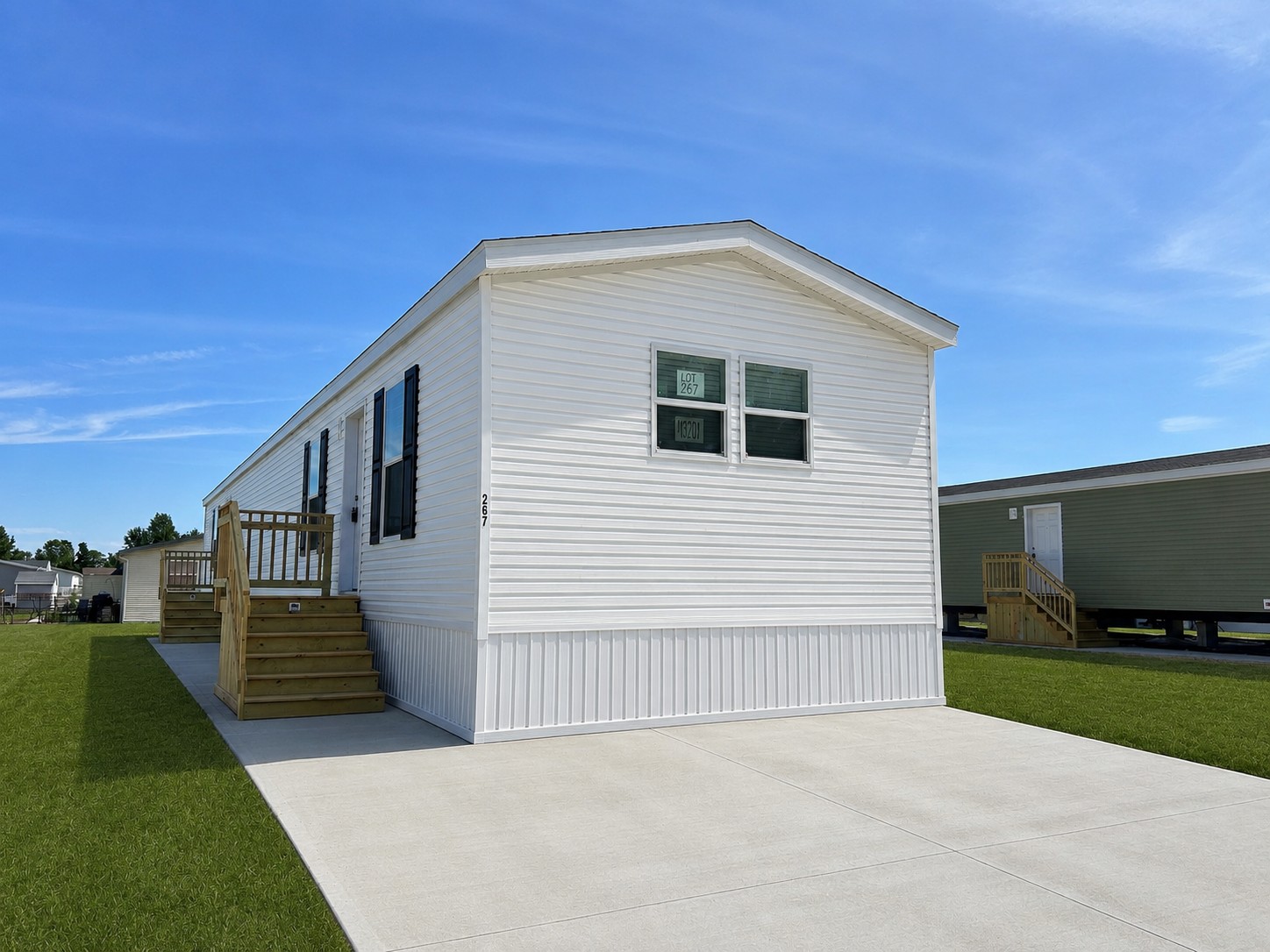 A photo of the home