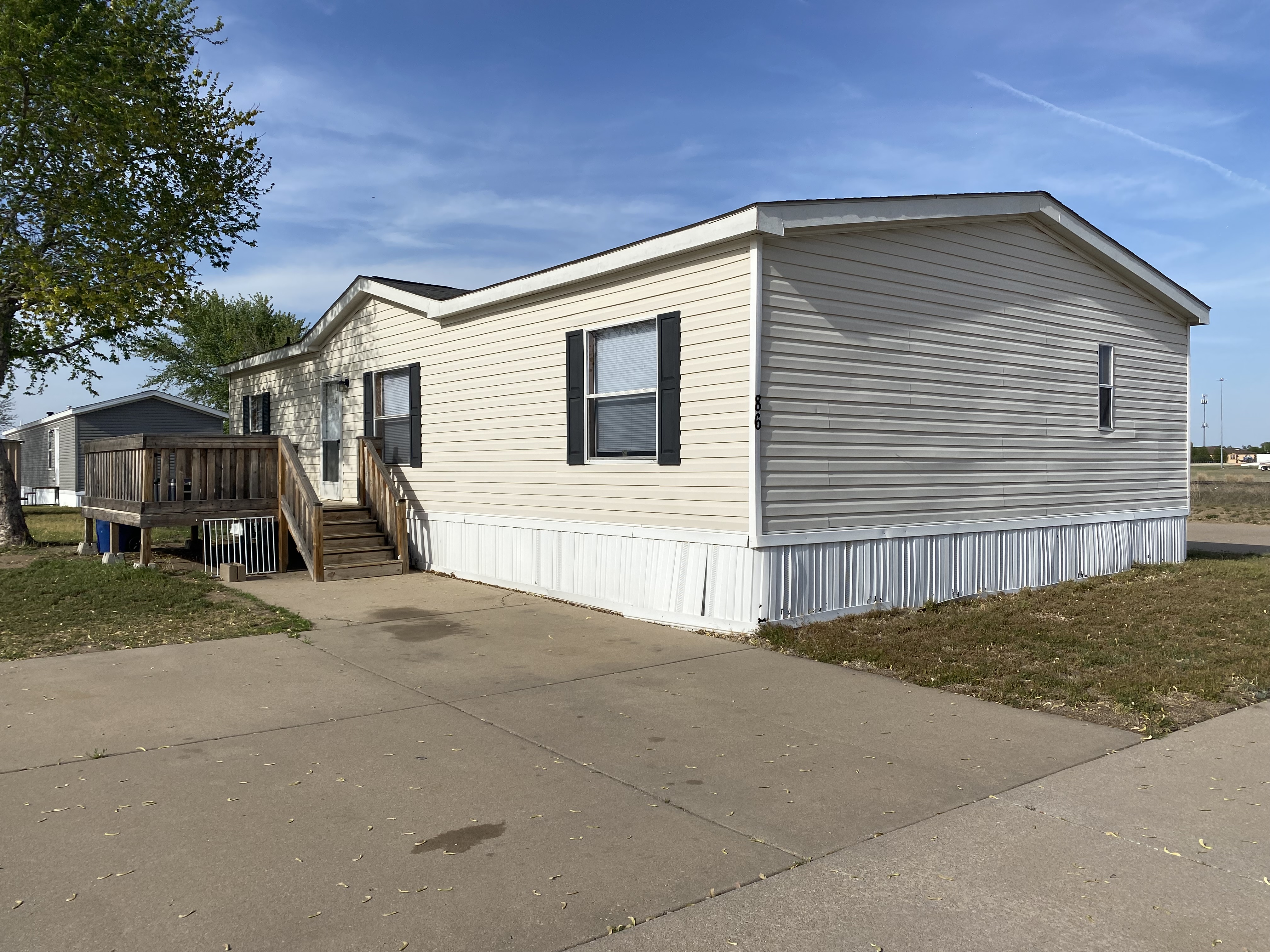 A photo of the home
