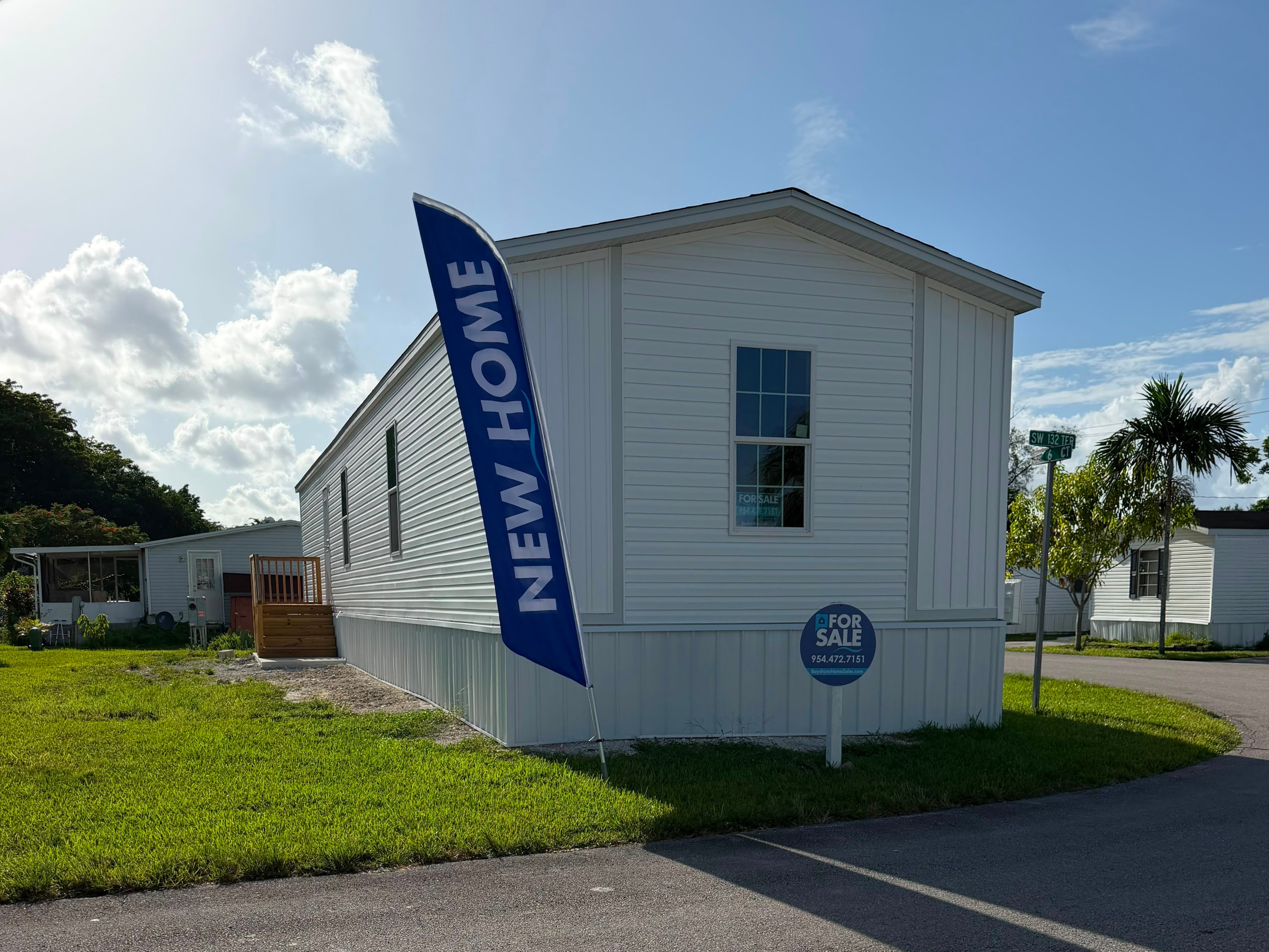 A photo of the home