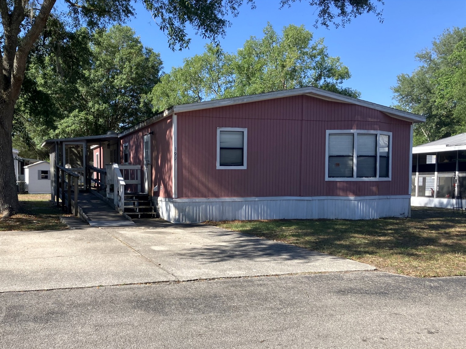 A photo of the home