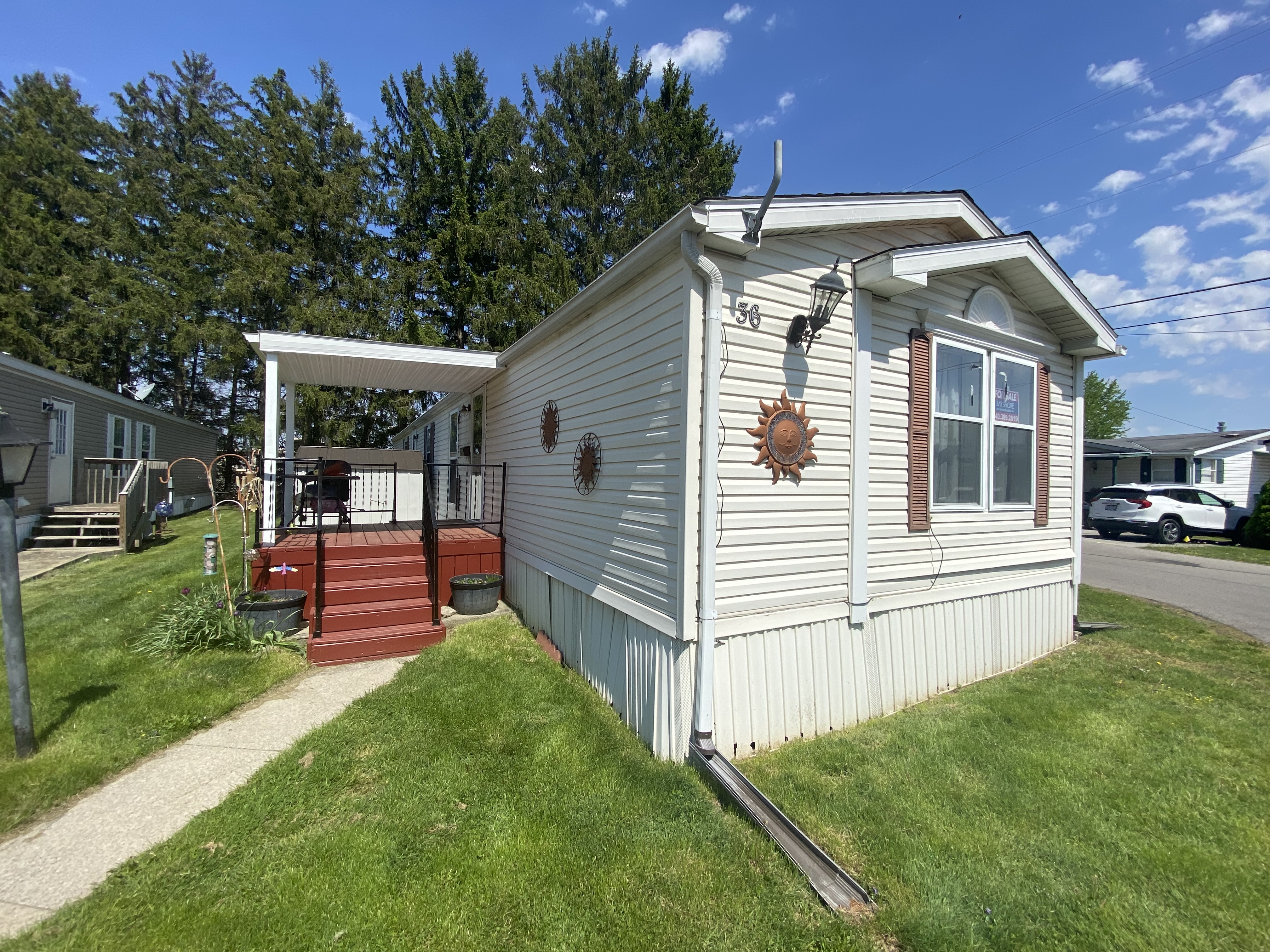 A photo of the home