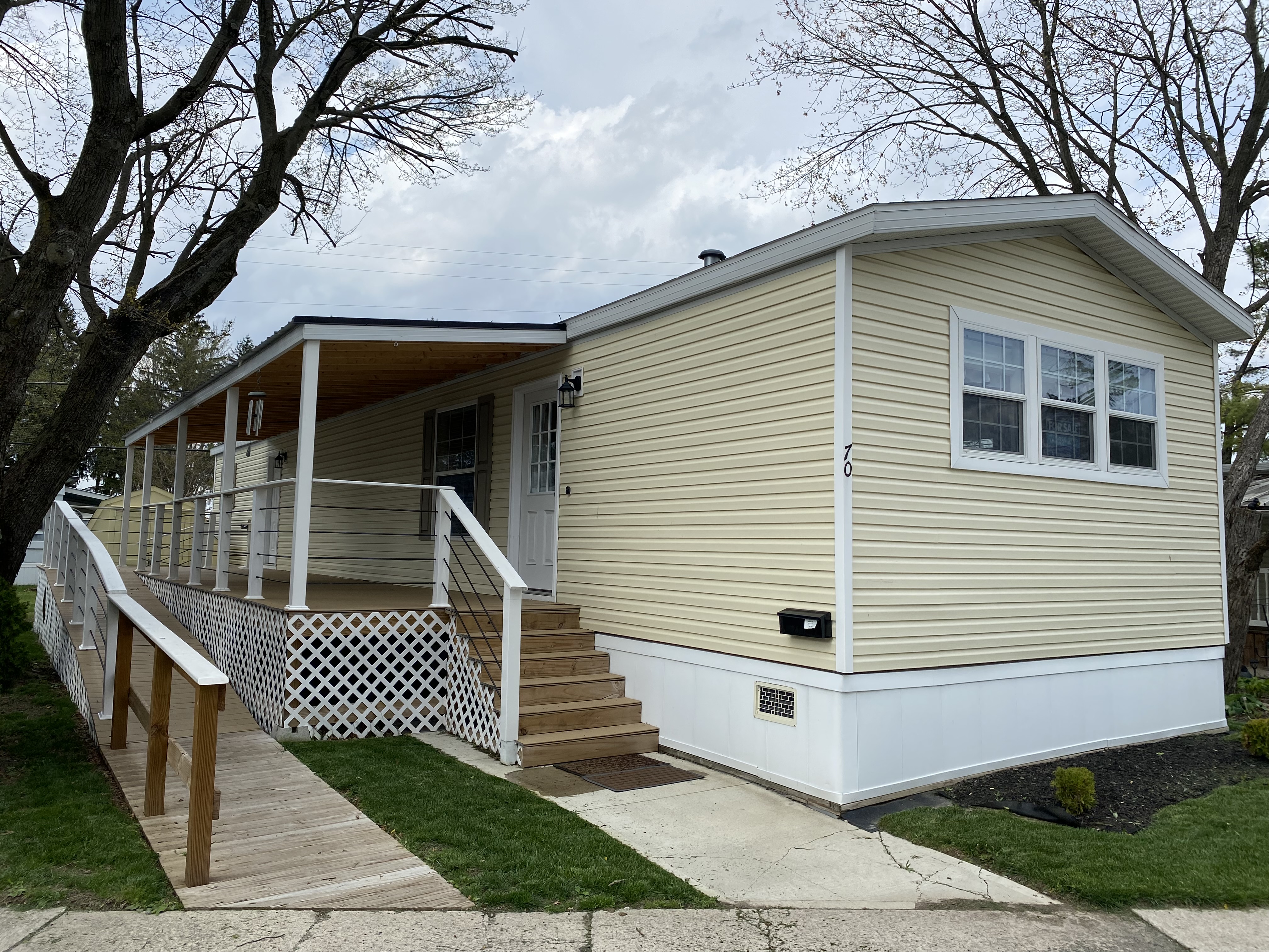A photo of the home