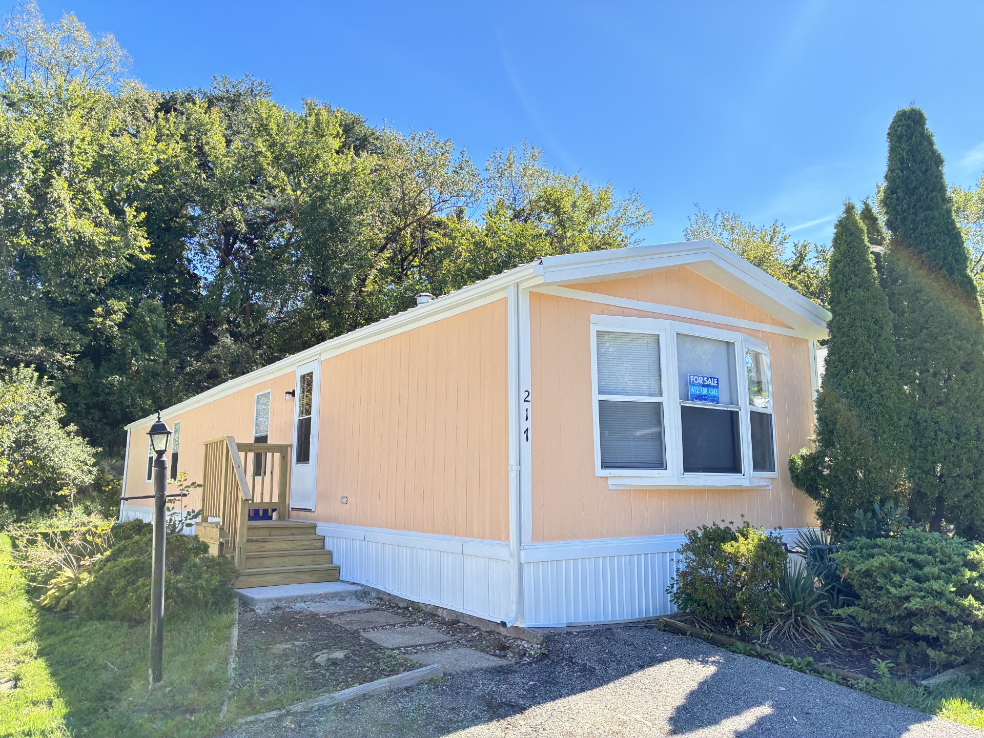 A photo of the home