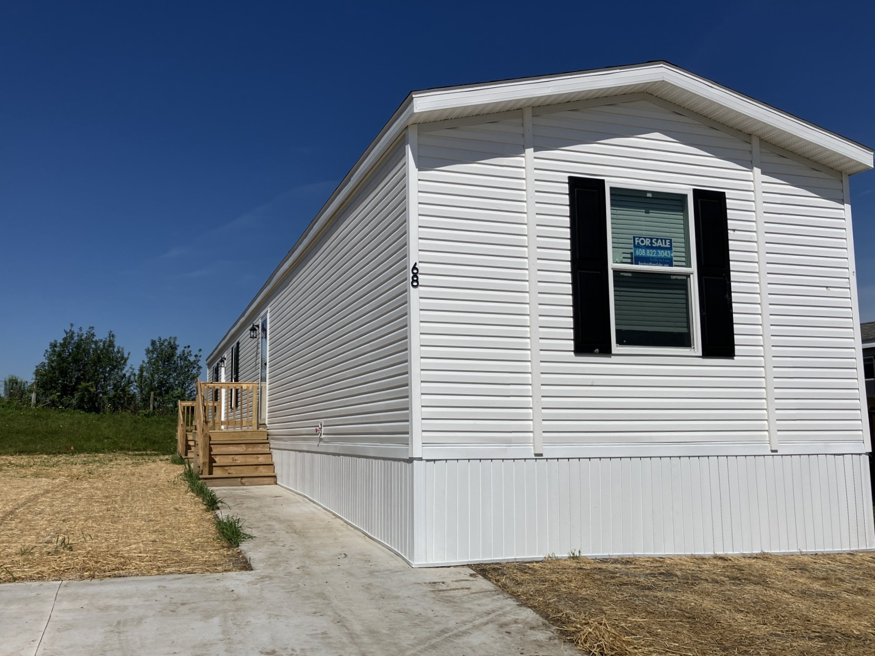 A photo of the home